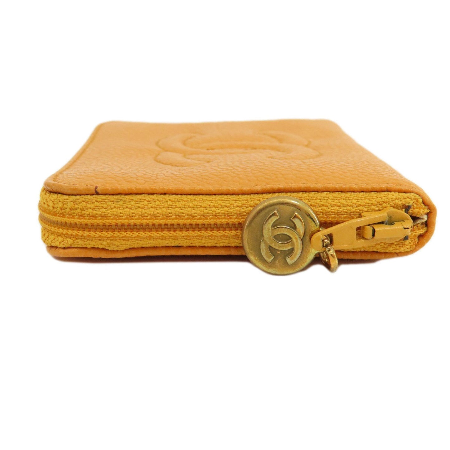 Chanel Coco Mark Key Case Caviar Skin Ladies