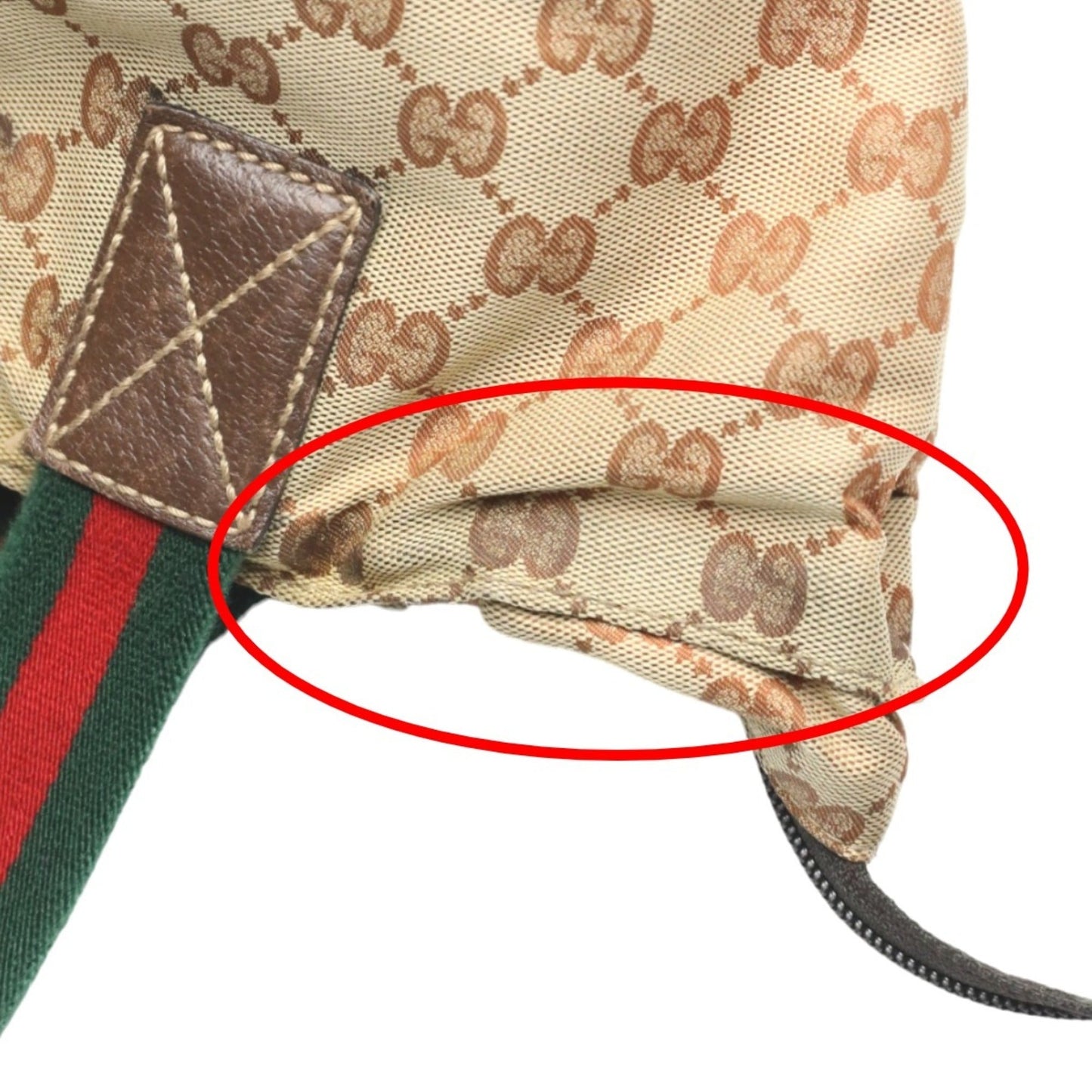 Gucci Gg Canvas Beige Gg Canvas Handbag Tote Bag ( )