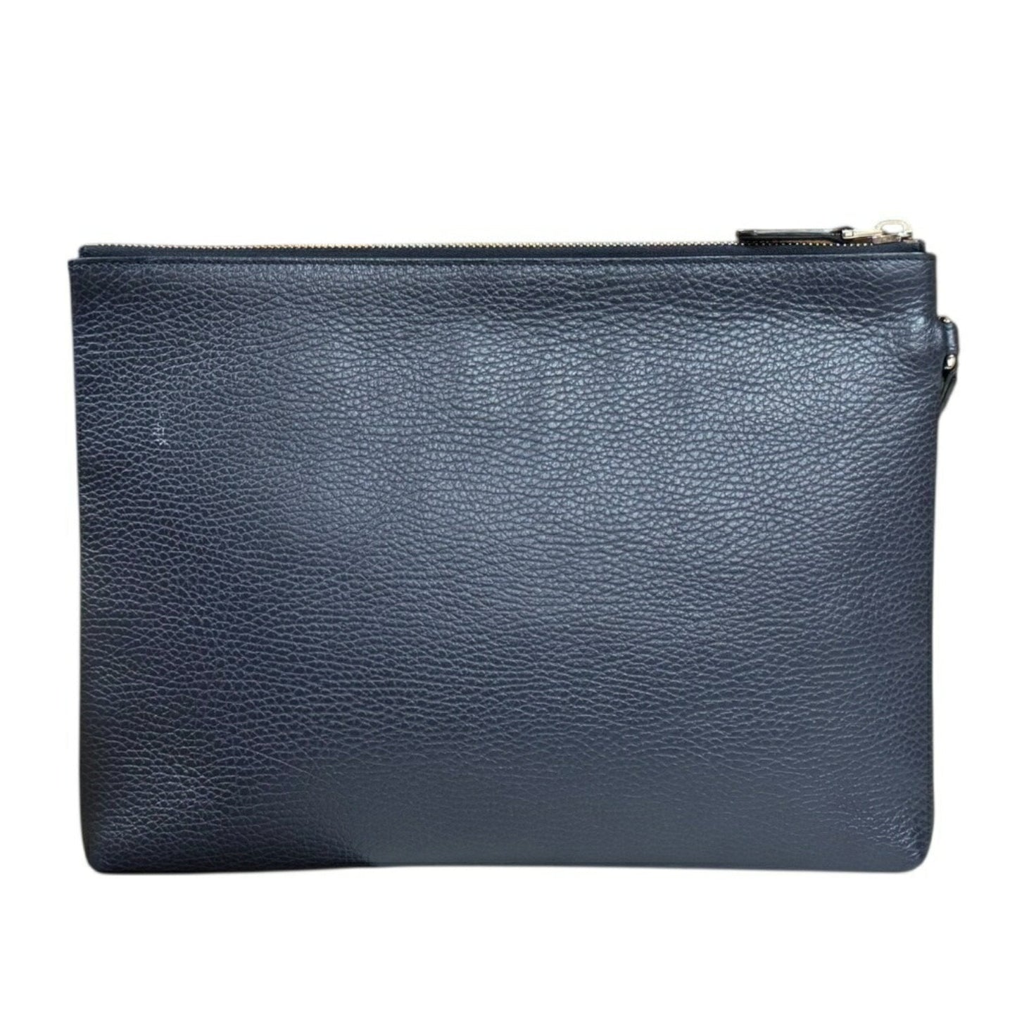 Gucci Navy Leather Clutch Bag ( )