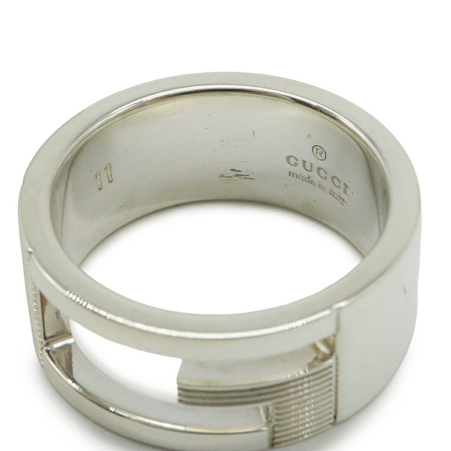 Gucci Silver Silver 925 Band Ring ( )