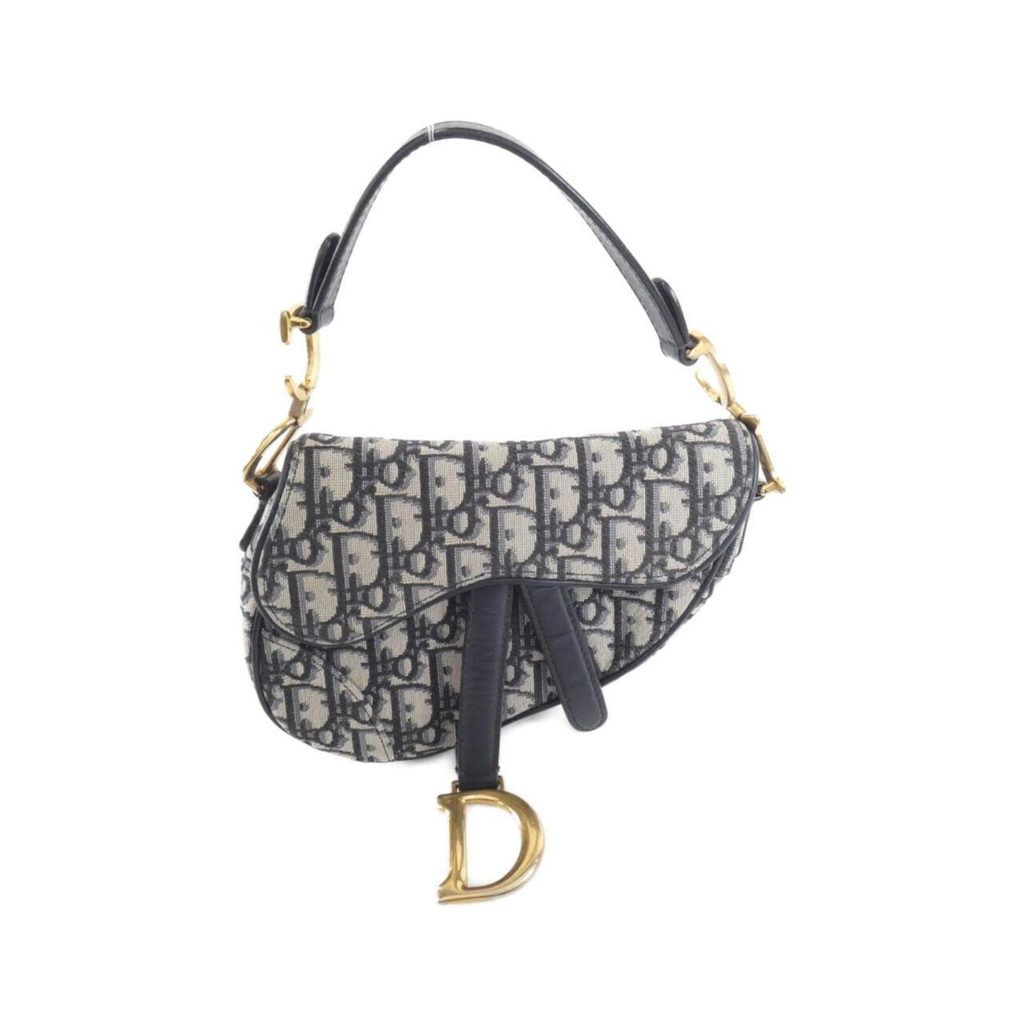 Christian Dior Blue Canvas Handbag ()