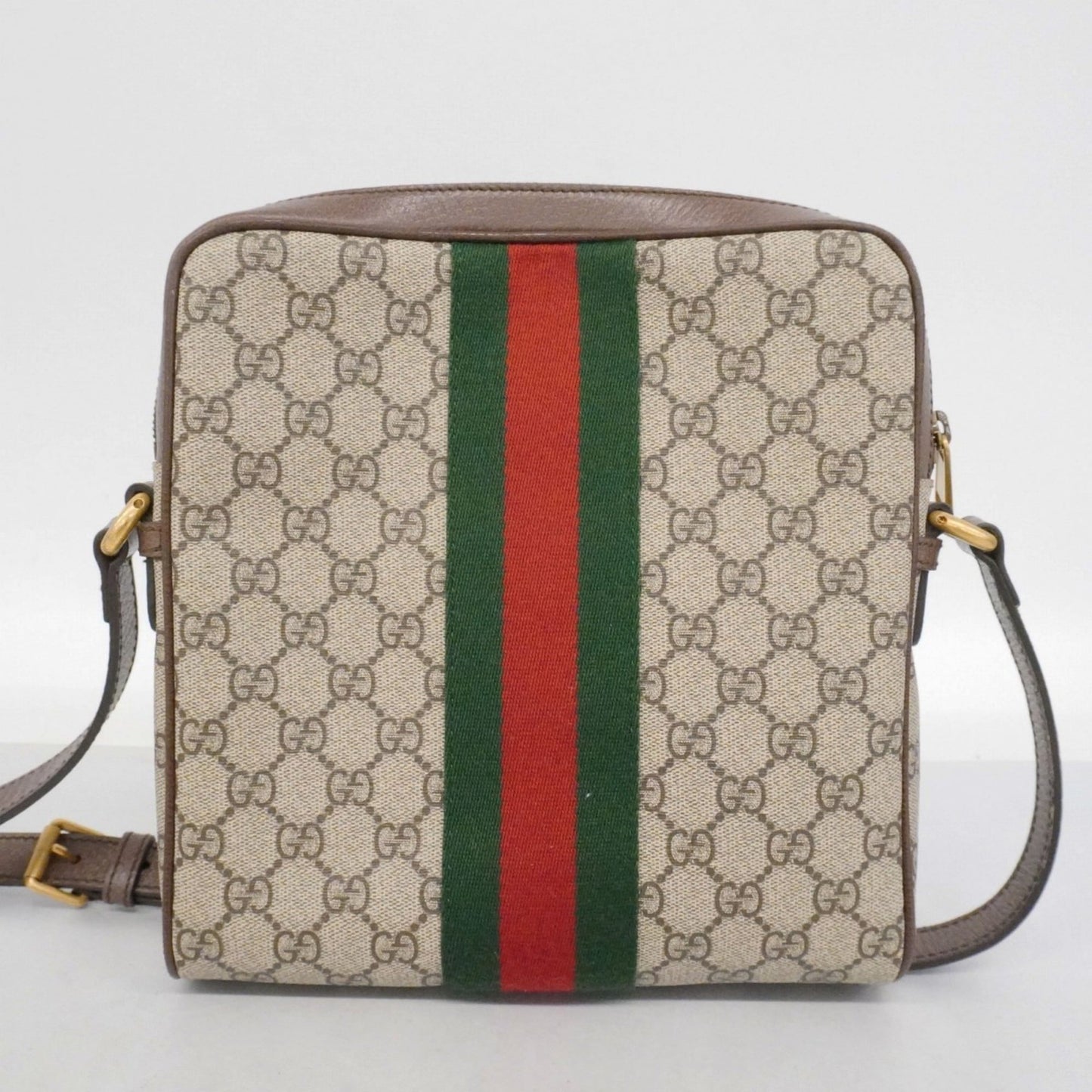 Gucci Brown Pvc Shoulder Bag ( )