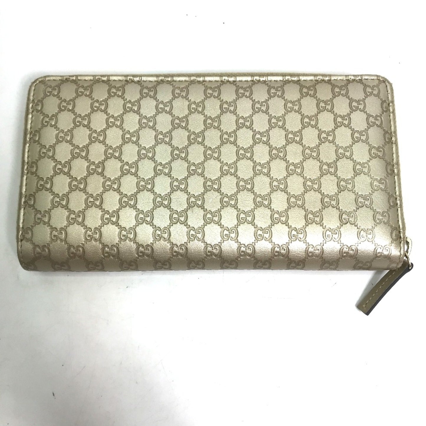 Gucci Gold Leather Long Wallet (Bi-Fold) ( )