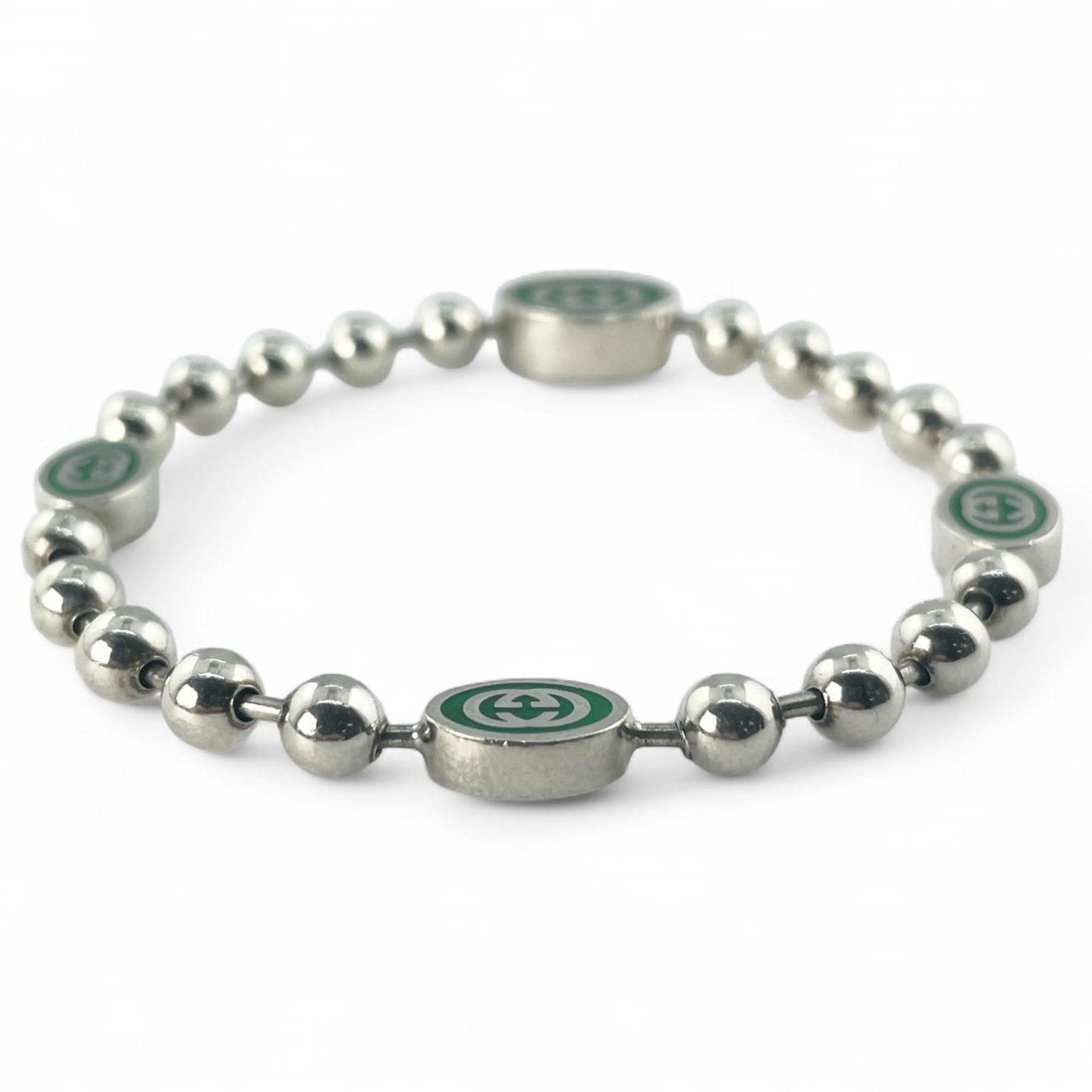 Gucci Green Charm Bracelet ( )