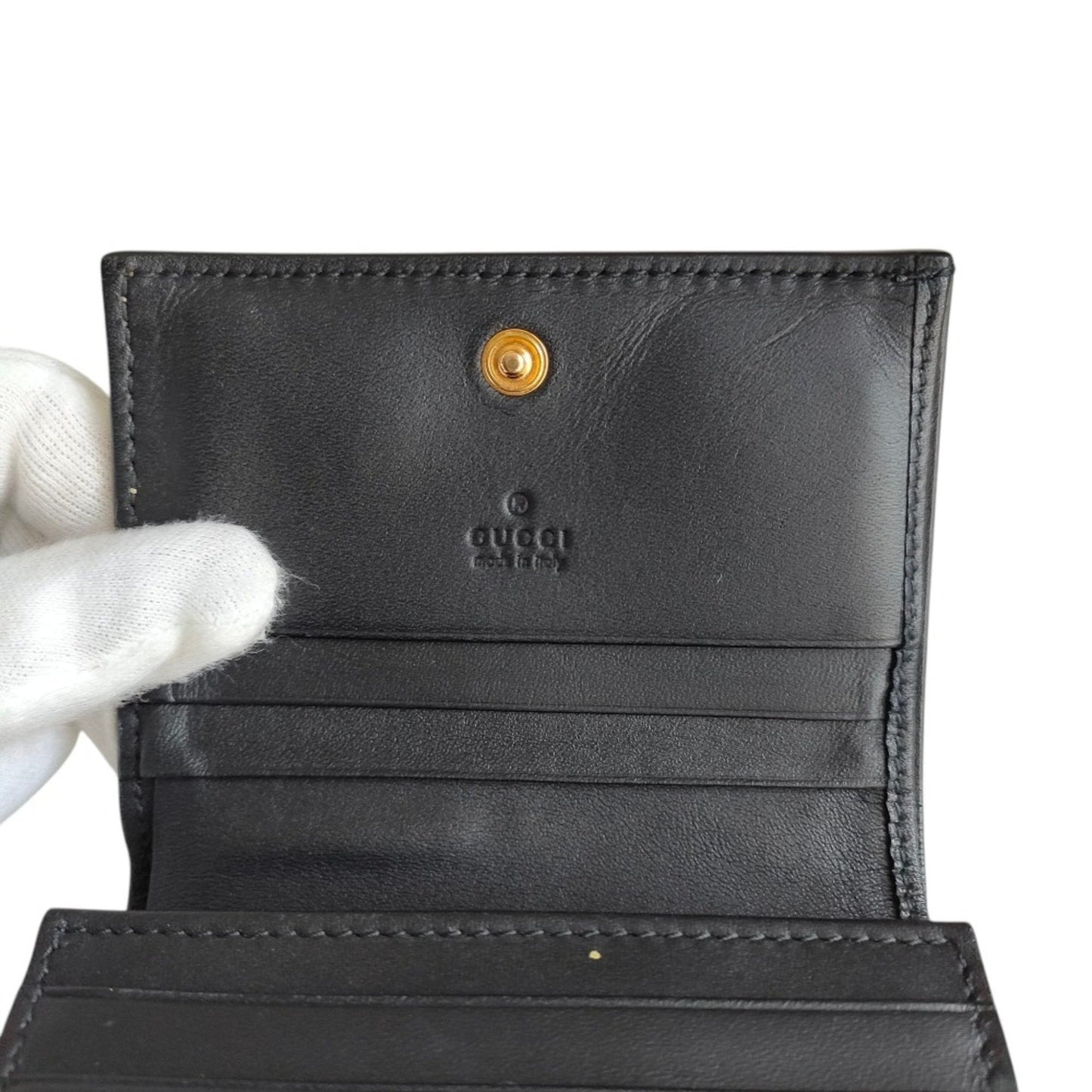 Gucci Beige Brown Gg Supreme Wallet (Bi-Fold) ( )