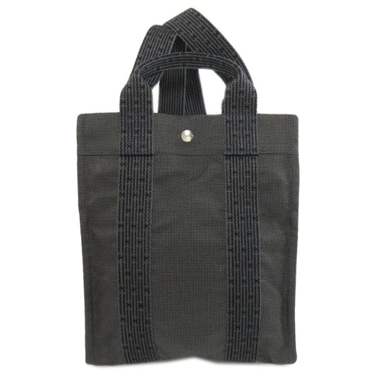 Hermes Her Line Gray Canvas Handbag ( )
