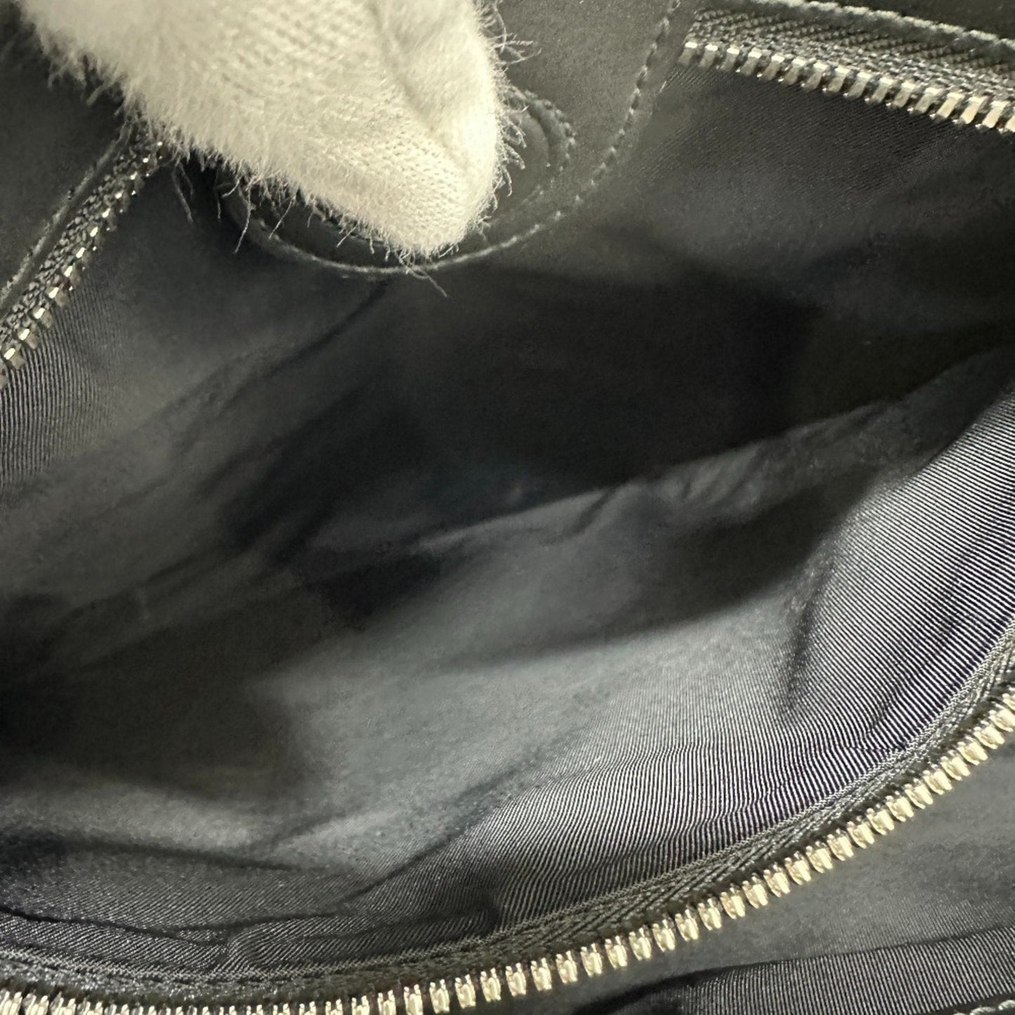 Gucci Beige Black Gg Supreme Handbag Tote Bag ( )