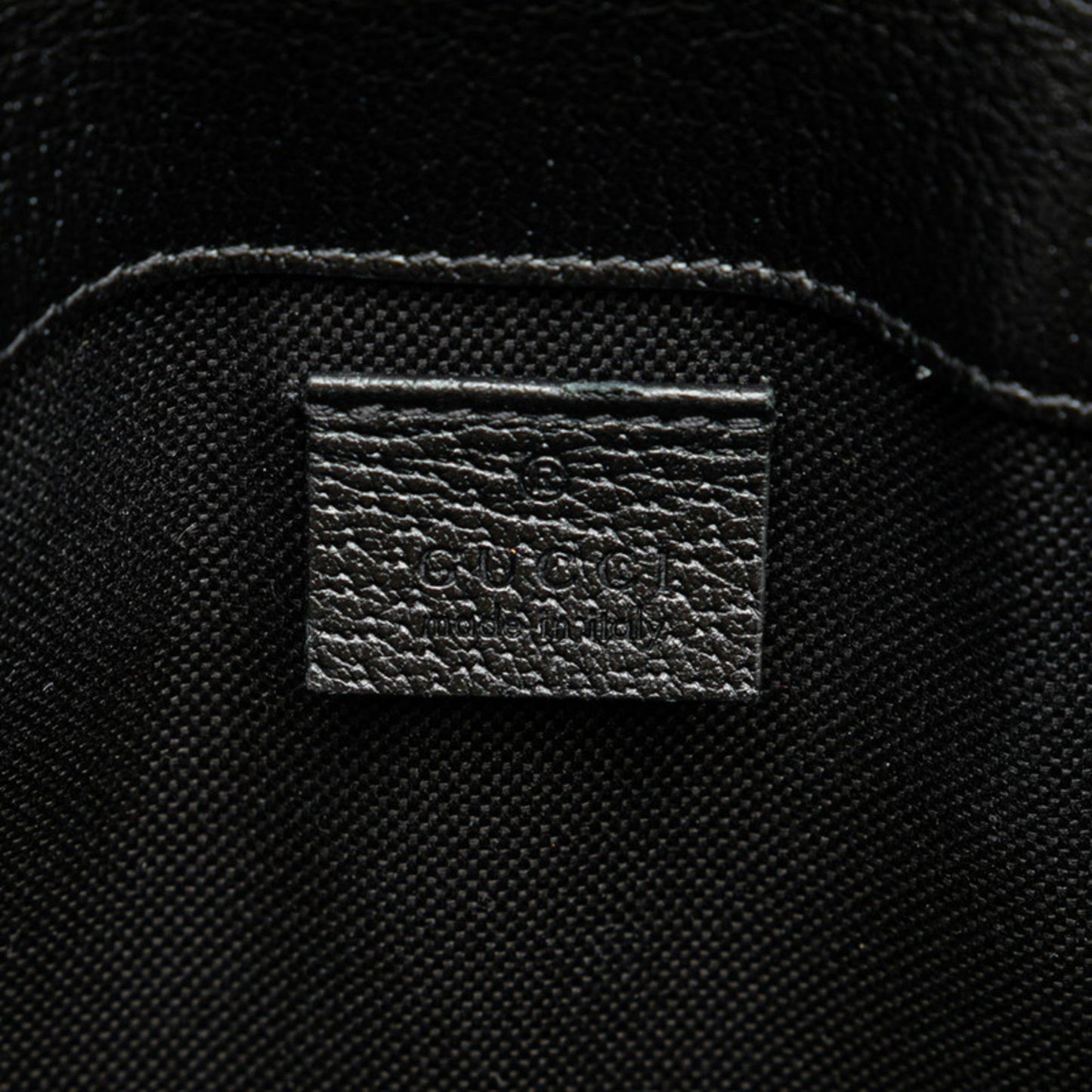 Gucci Black Multi-Color Pvc Leather Sling Bag ( )