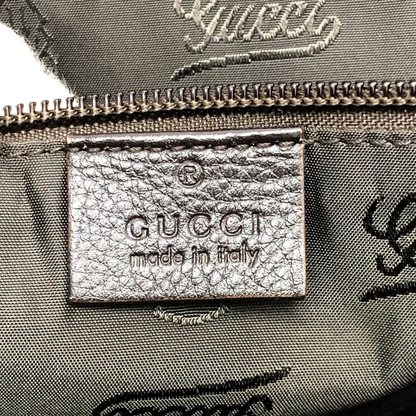 Gucci Brown Leather Briefcase Handbag ( )