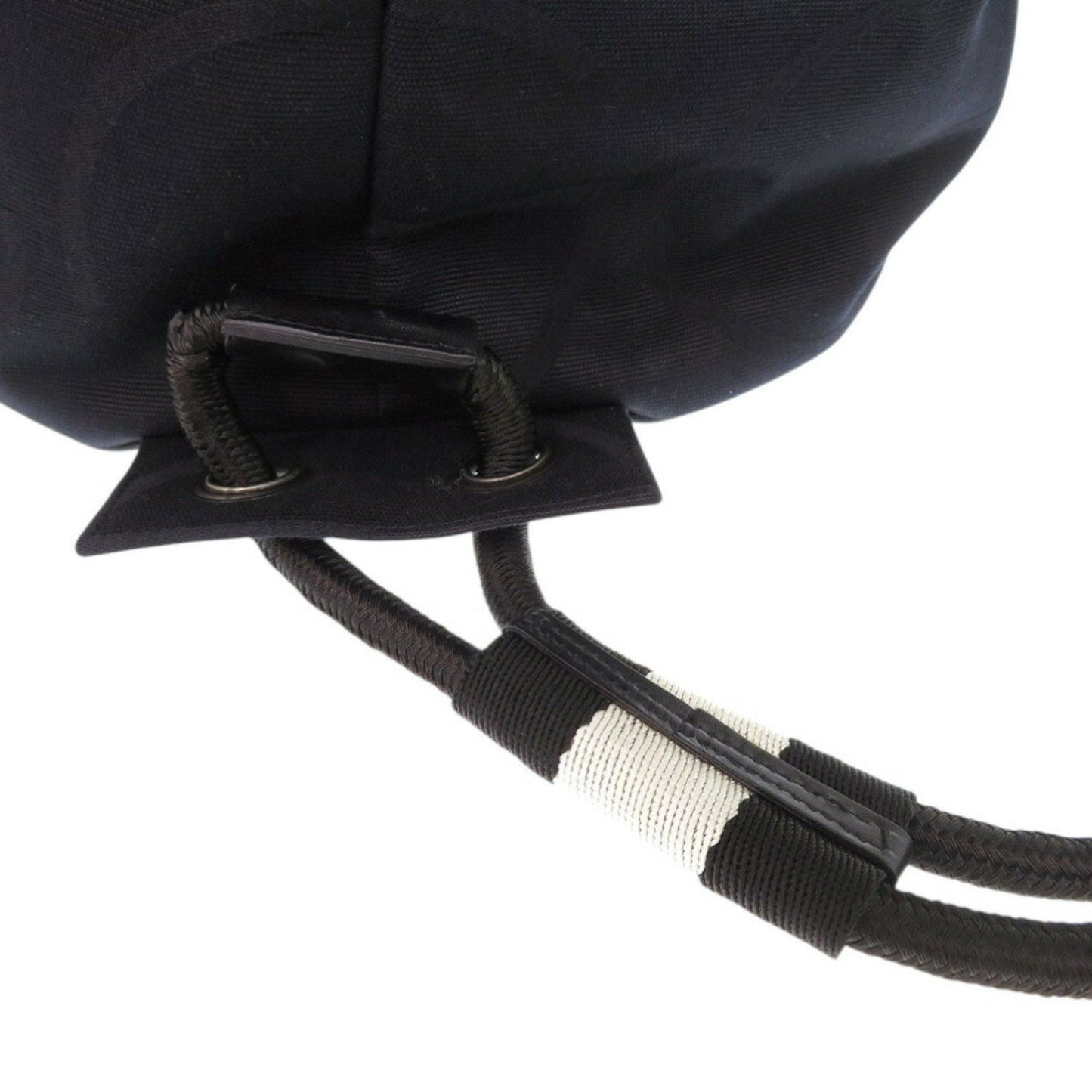 Gucci Black Canvas Shoulder Bag ( )