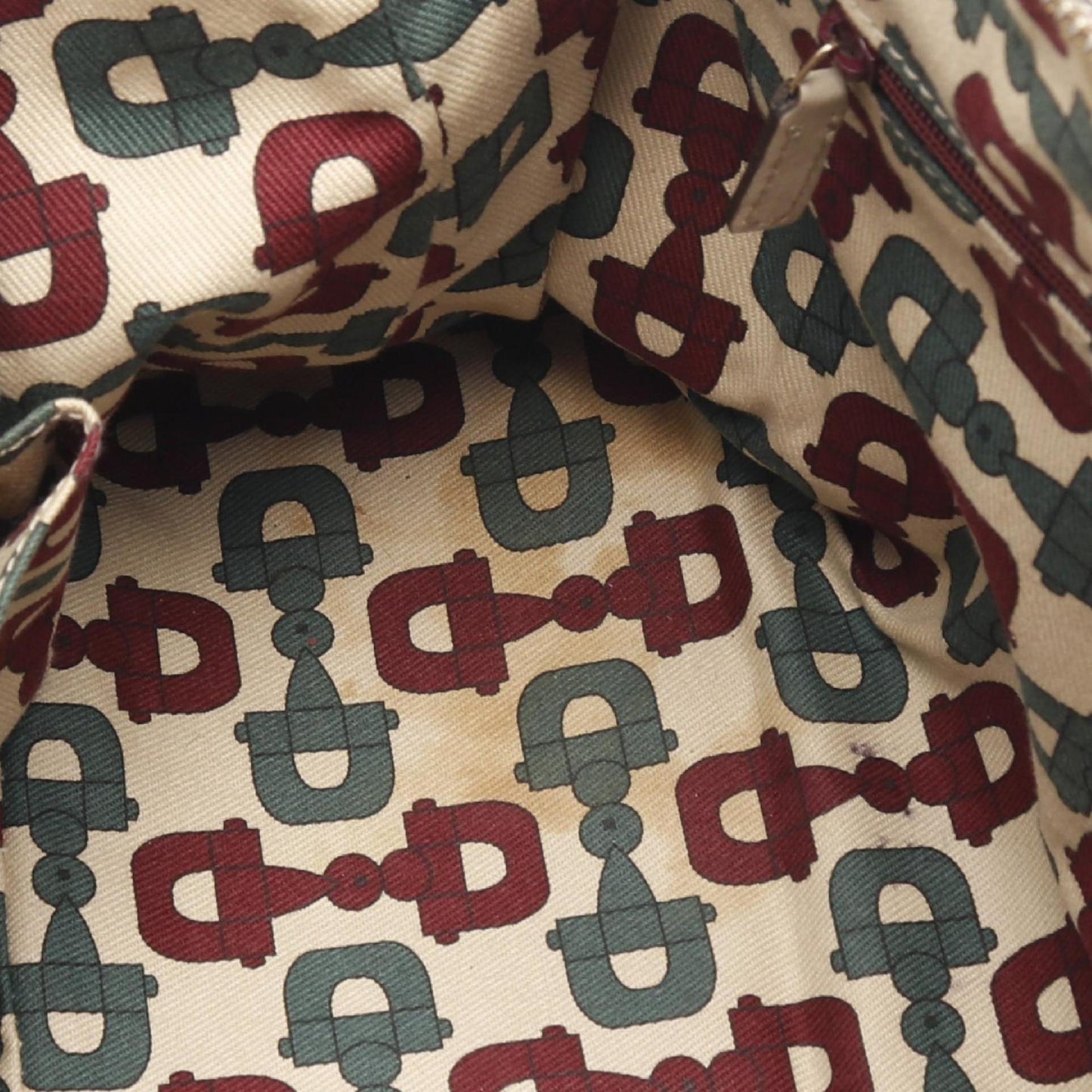 Gucci Beige Leather Tote Bag ( )