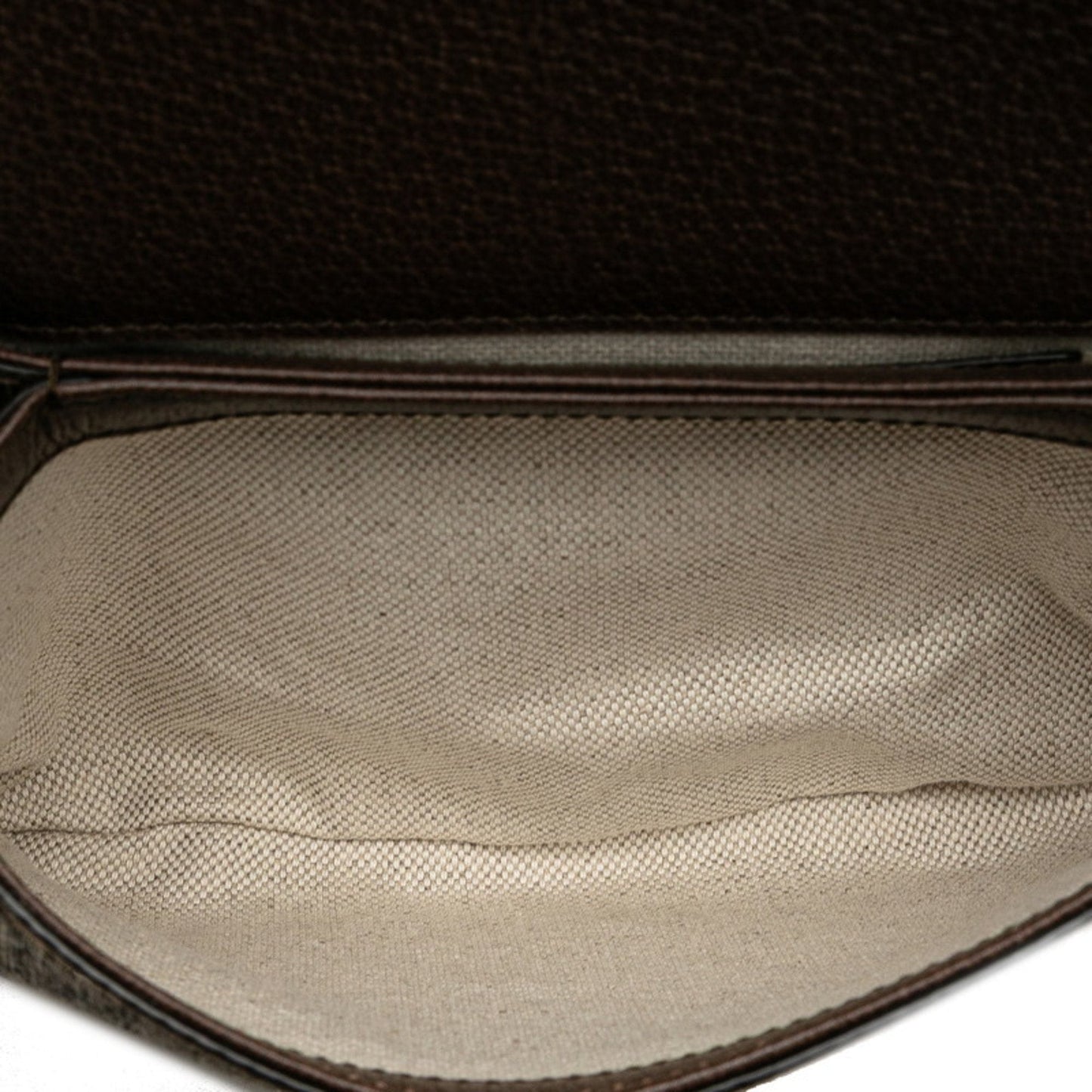 Gucci Beige Brown Pvc Leather Fanny Pack Sling Bag ( )