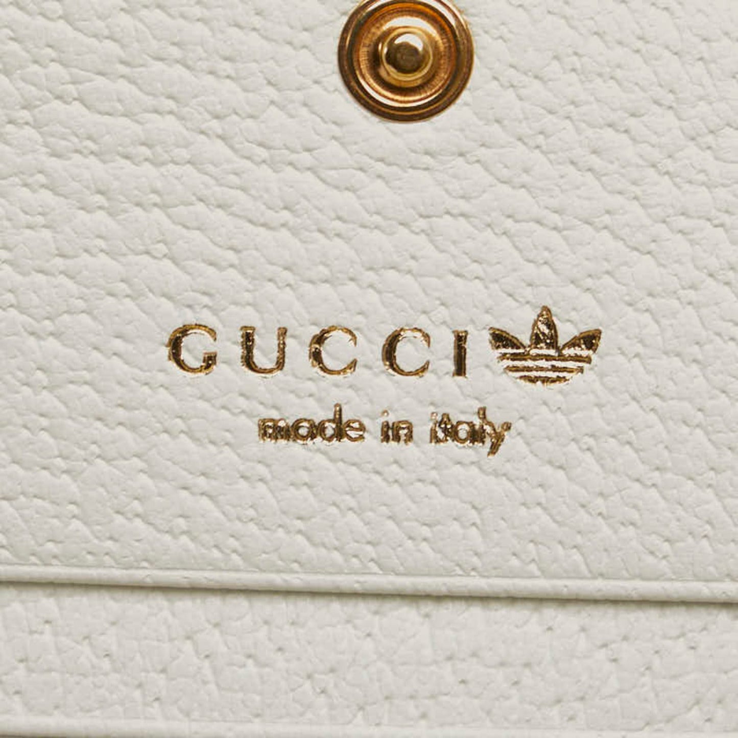 Gucci Black White Leather Chain/Shoulder Wallet ( )