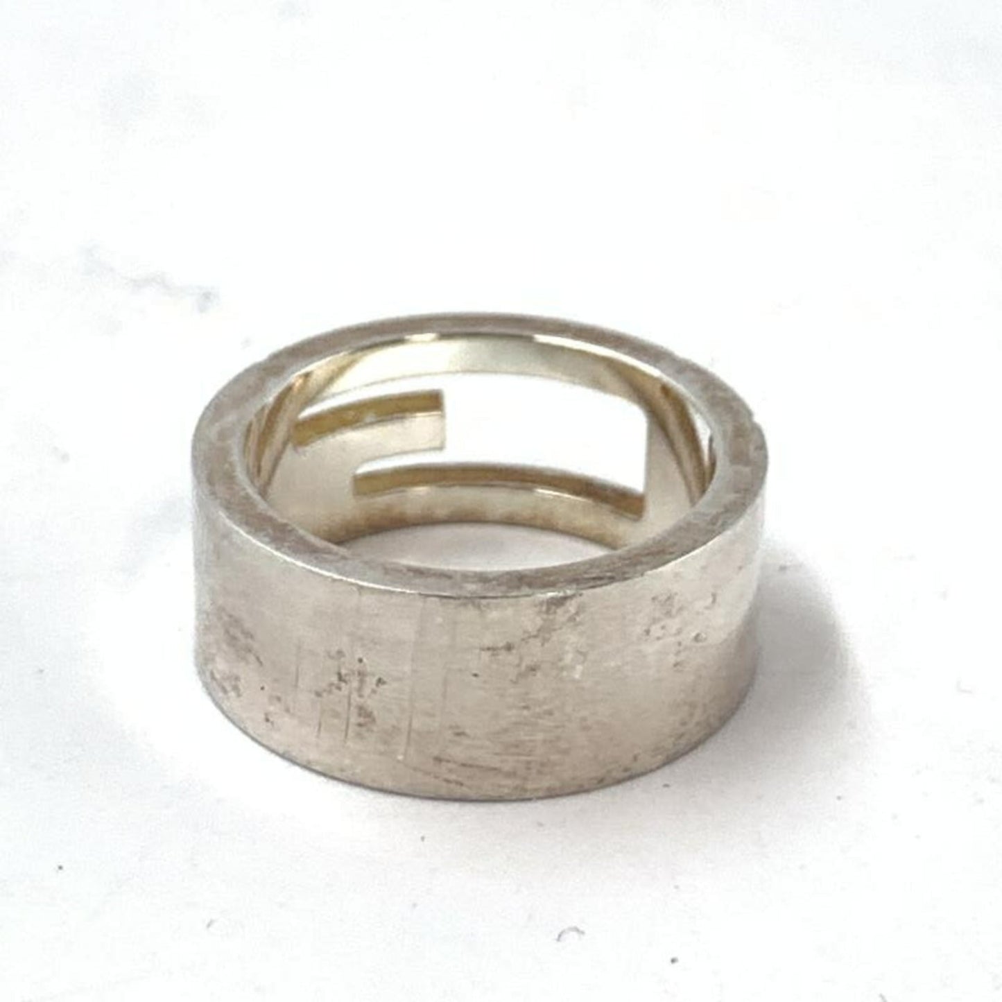 Gucci Silver Silver 925 Band Ring ( )