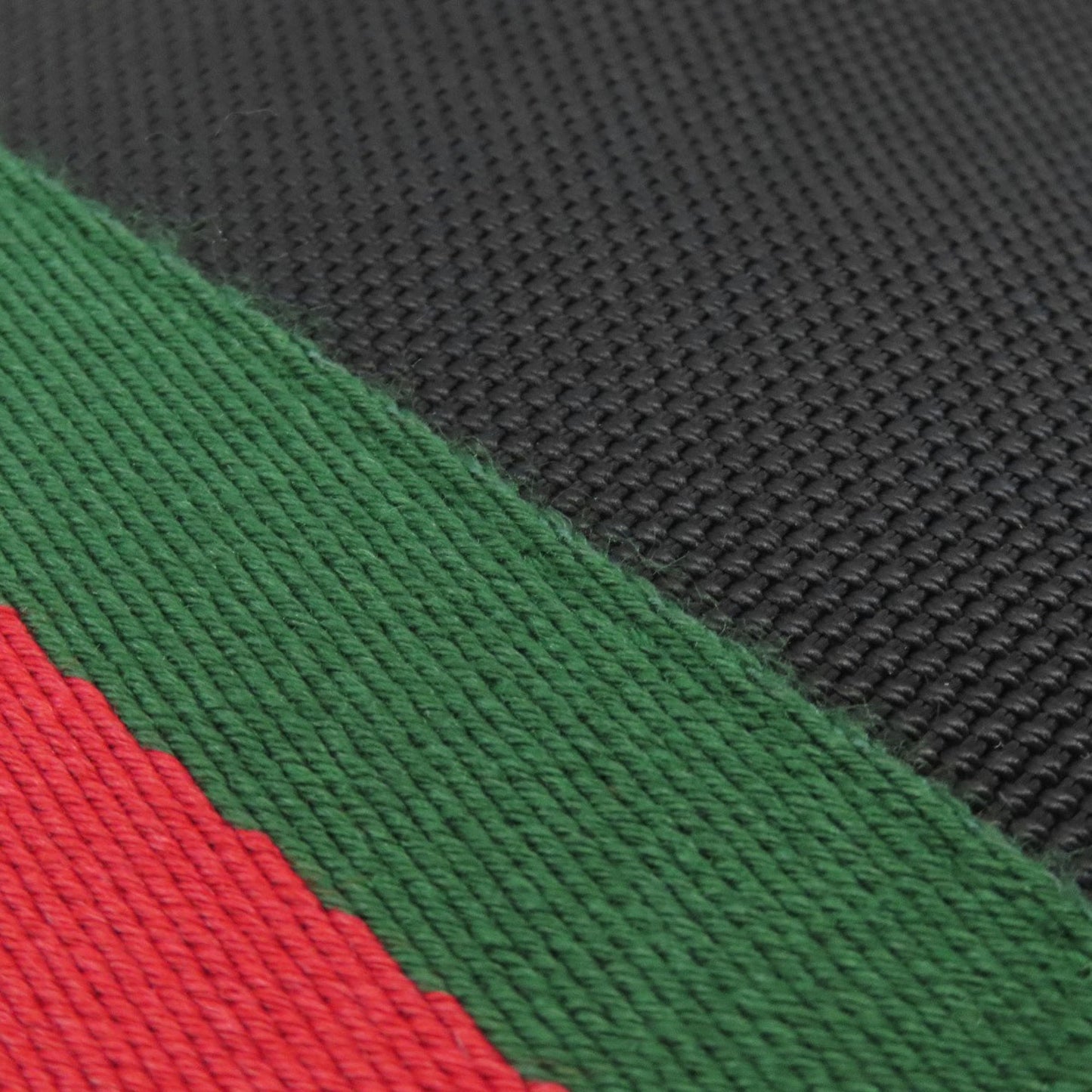 Gucci Sherry Line Black Canvas Shoulder Bag ( )