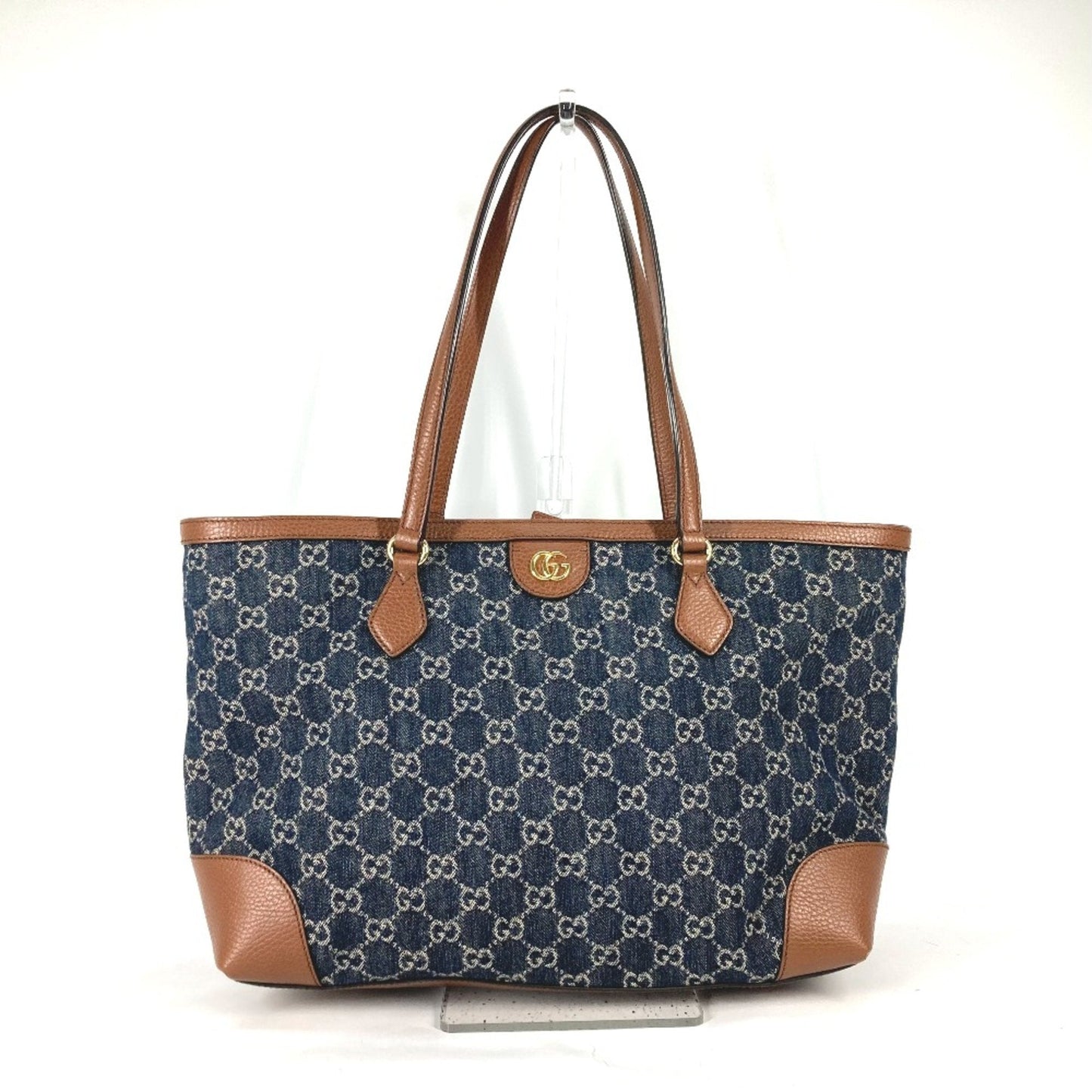 Gucci Blue Denim Tote Bag