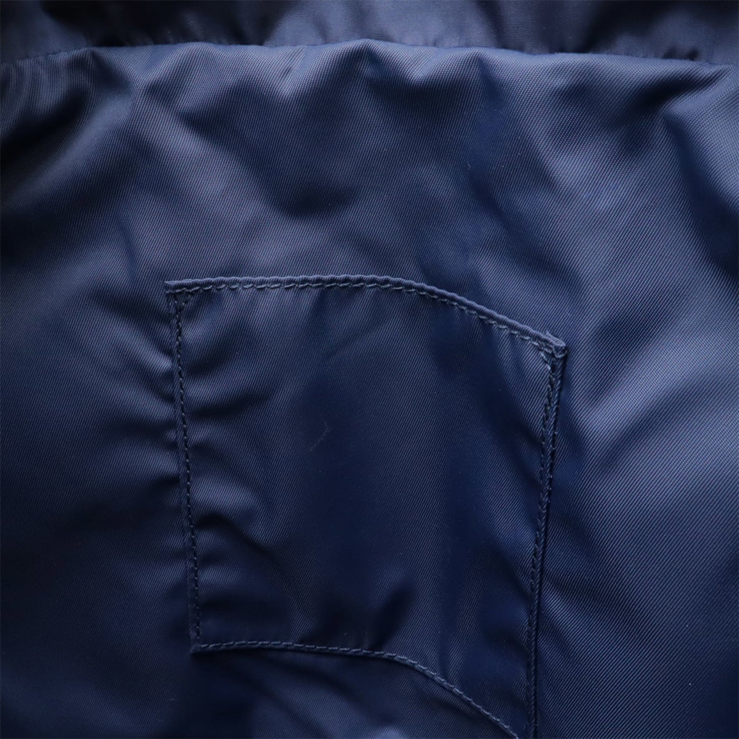 Gucci Navy Nylon Leather Backpack ( )