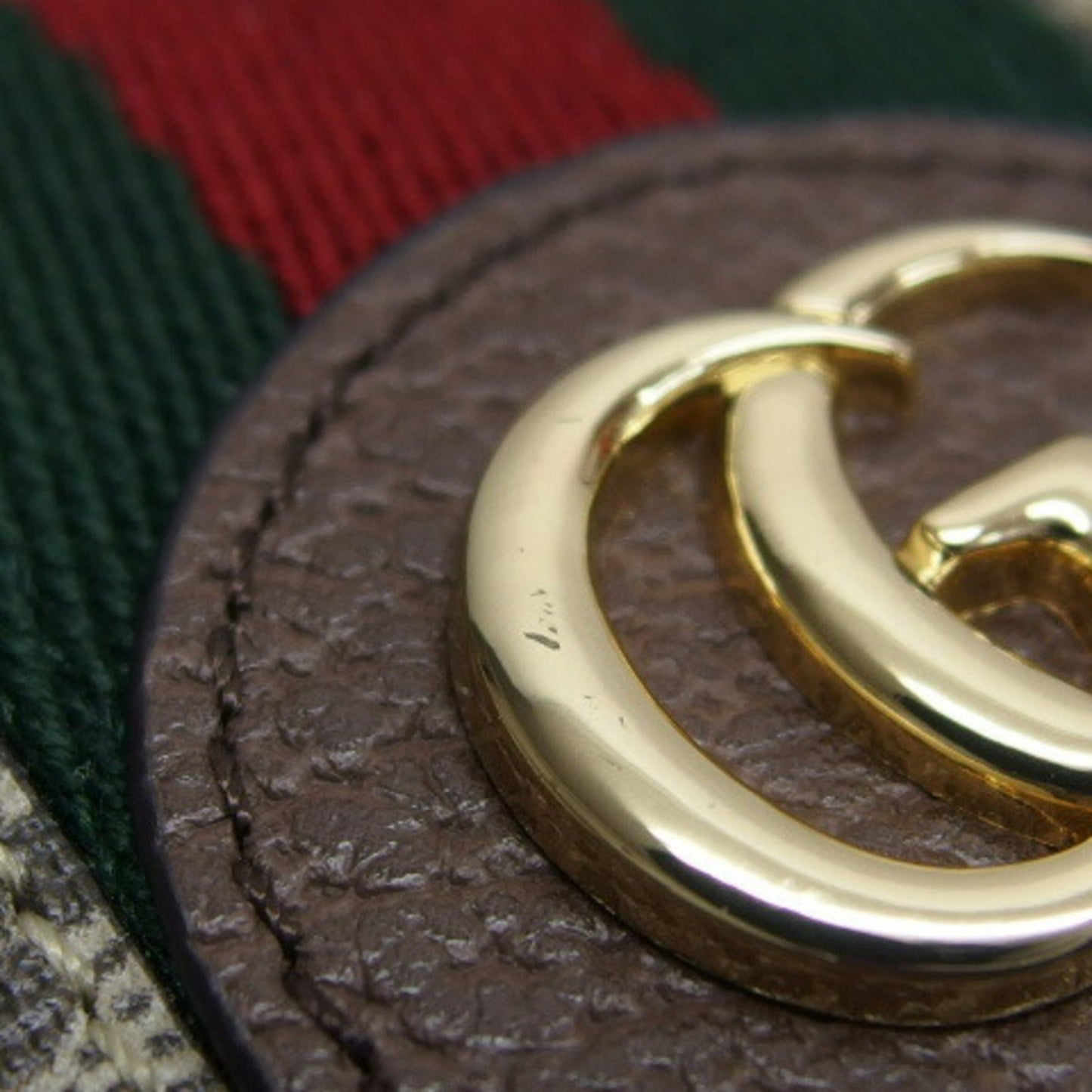 Gucci Gg Supreme Beige Dark Brown Gg Supreme Coin Purse/Coin Case ( )