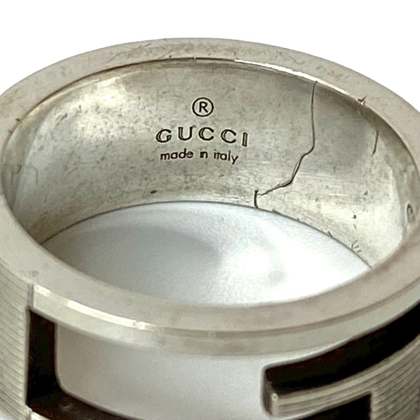 Gucci Silver Silver 925 Band Ring ( )