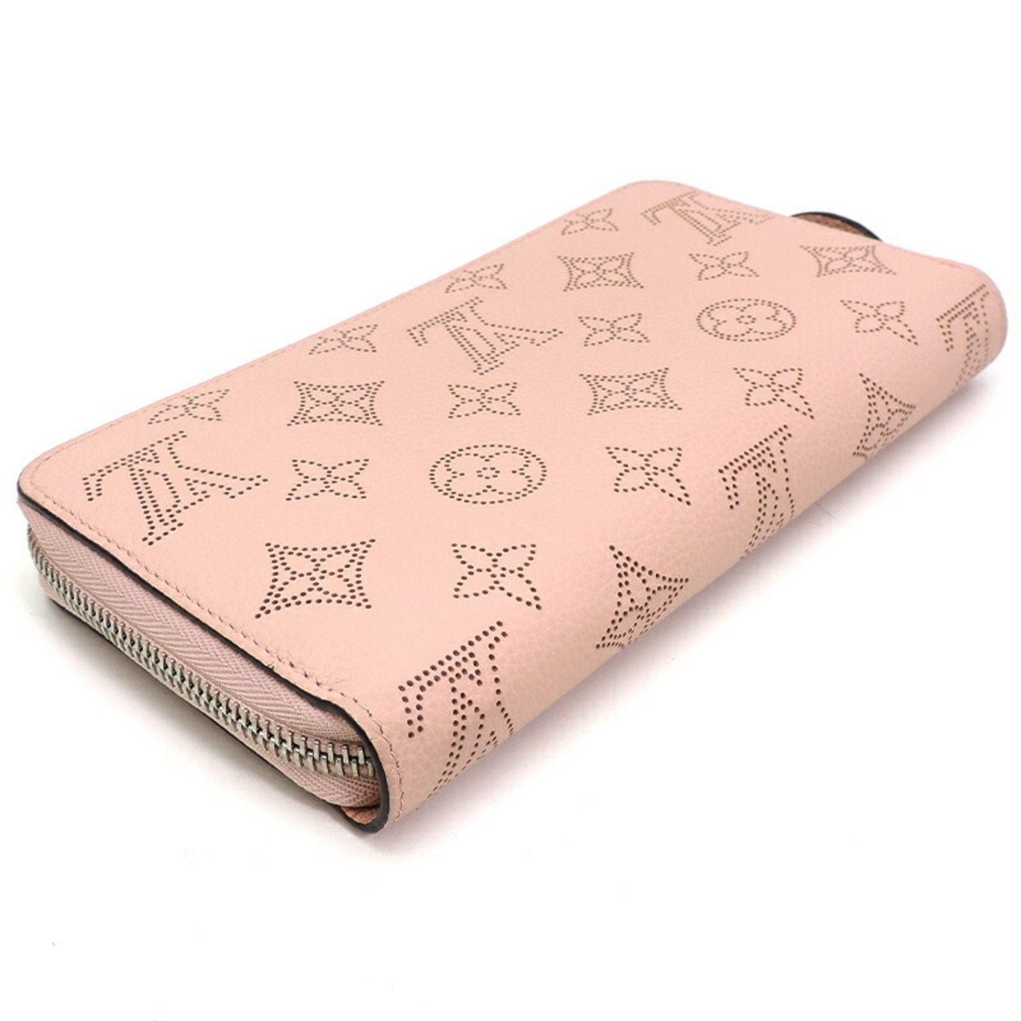 LOUIS VUITTON Mahina Zippy Women's Long Wallet M61868 Magnolia [Pink]
