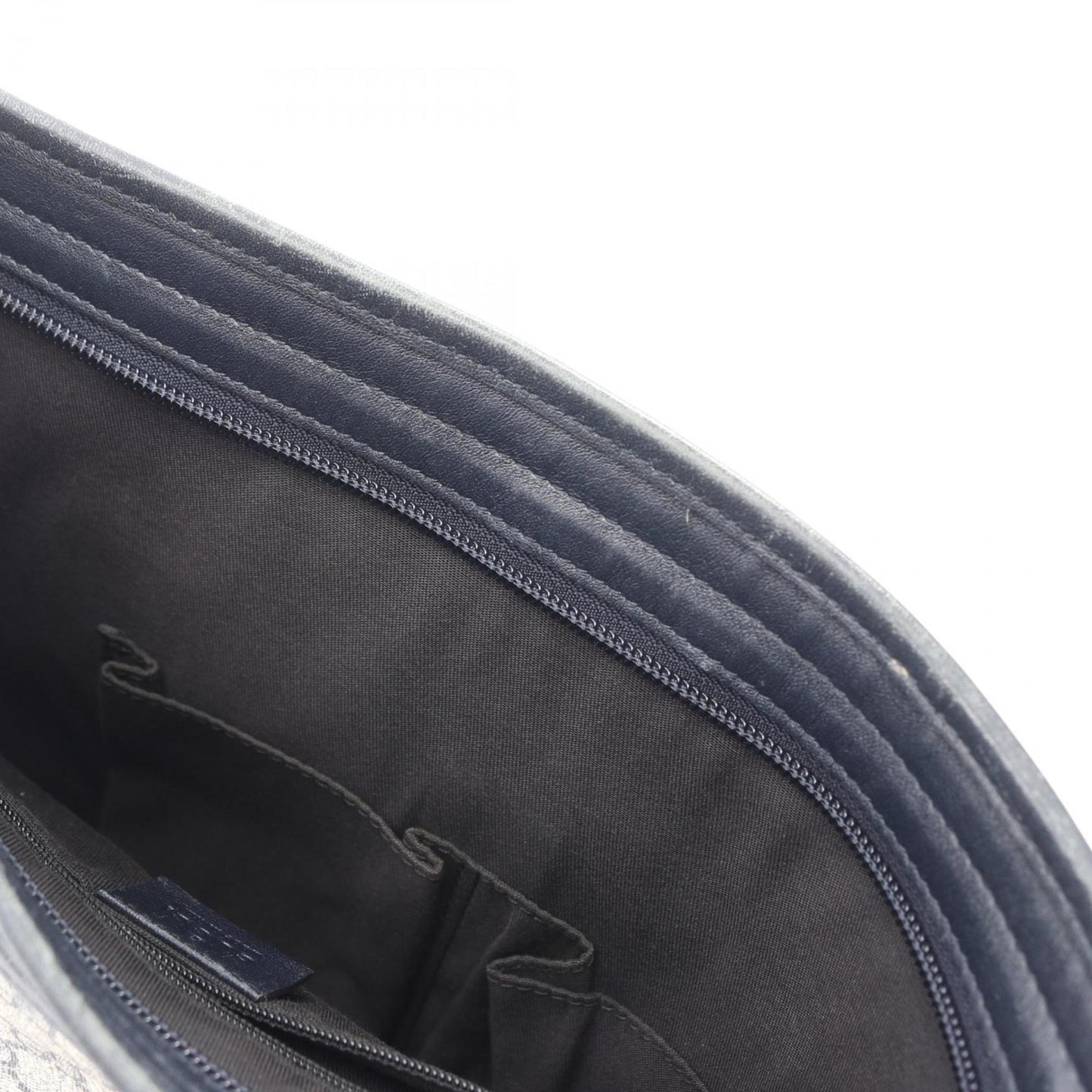 Gucci Beige Navy Gg Supreme Leather Shoulder Bag ( )