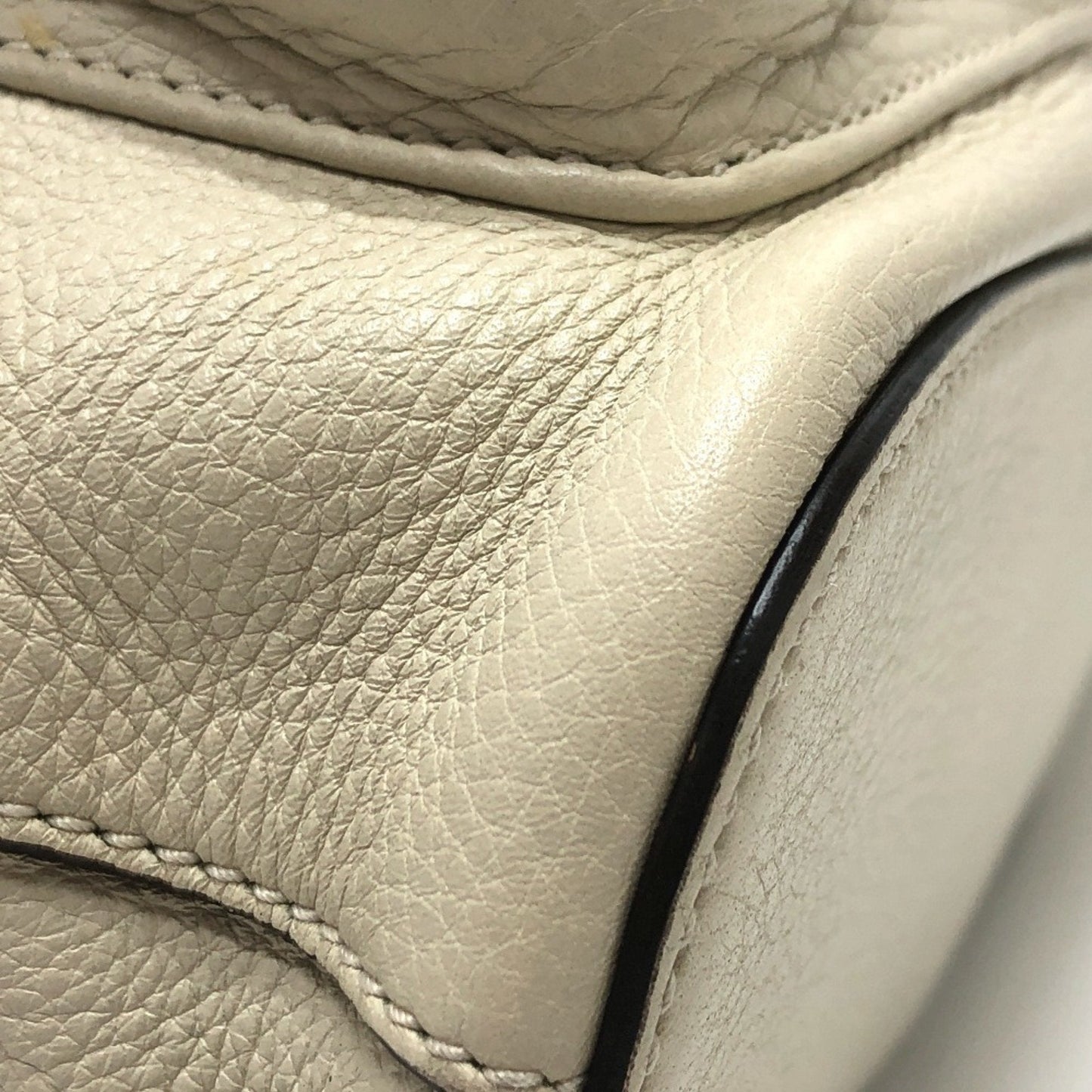 Gucci White Leather Backpack ( )