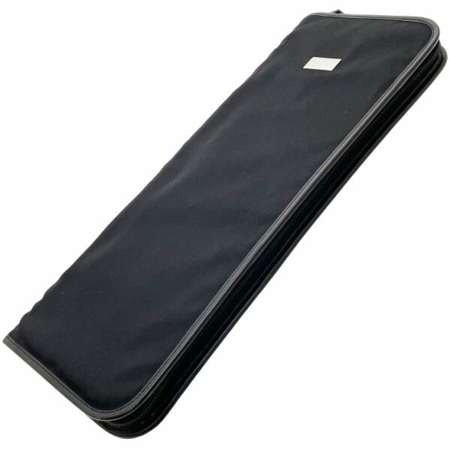 Gucci Black Nylon Leather Pouch ( )