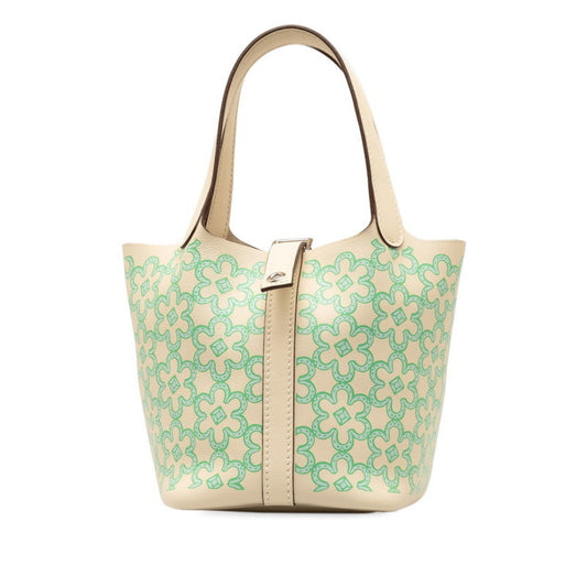 Hermes Vert Swift Leather Handbag ( )