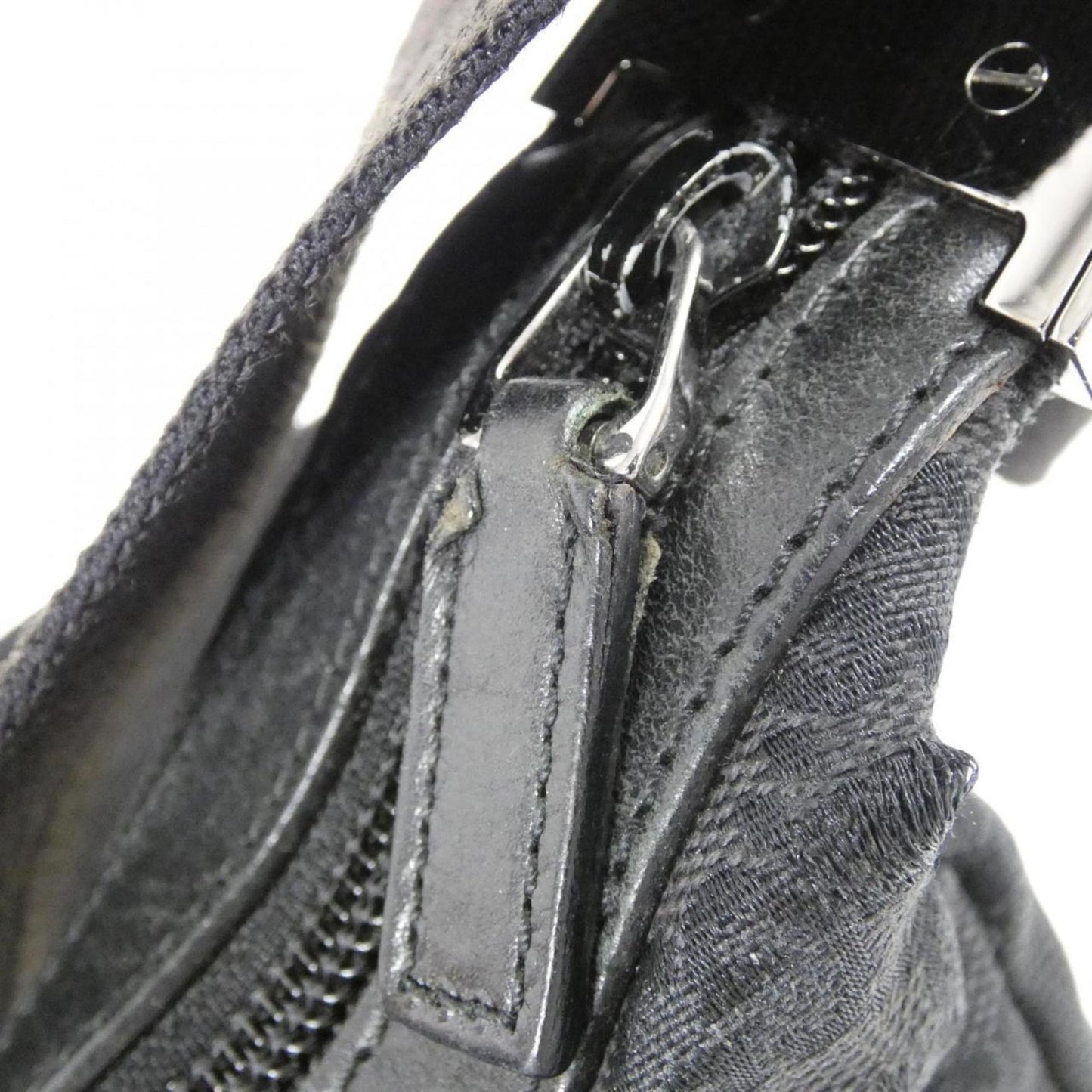 Gucci Gg Canvas Black Gg Canvas Shoulder Bag ( )