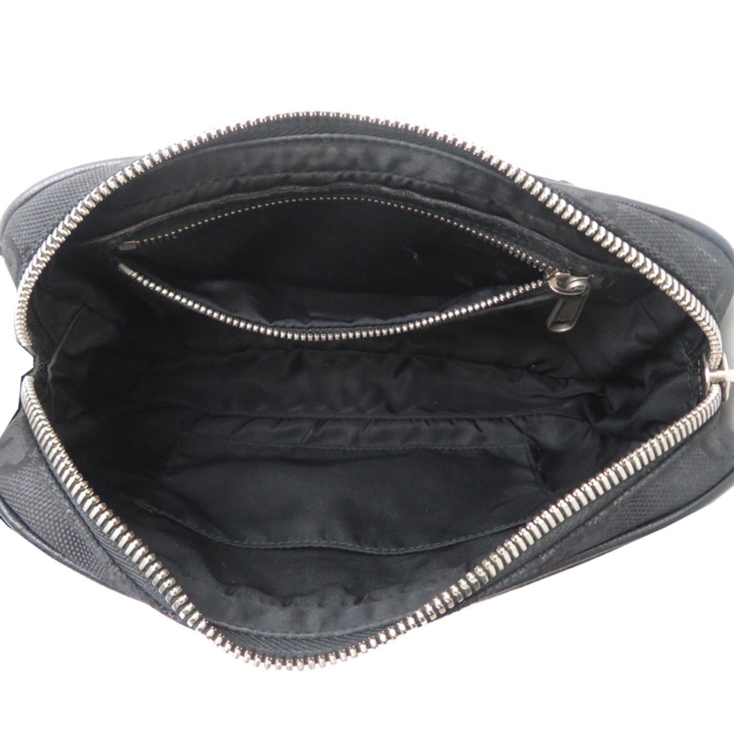 Gucci Black Nylon Leather Fanny Pack ( )