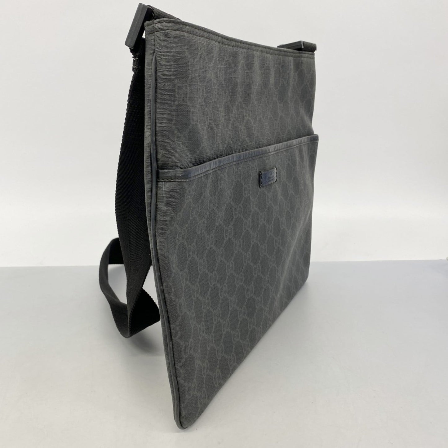 Gucci Black Pvc Shoulder Bag ( )