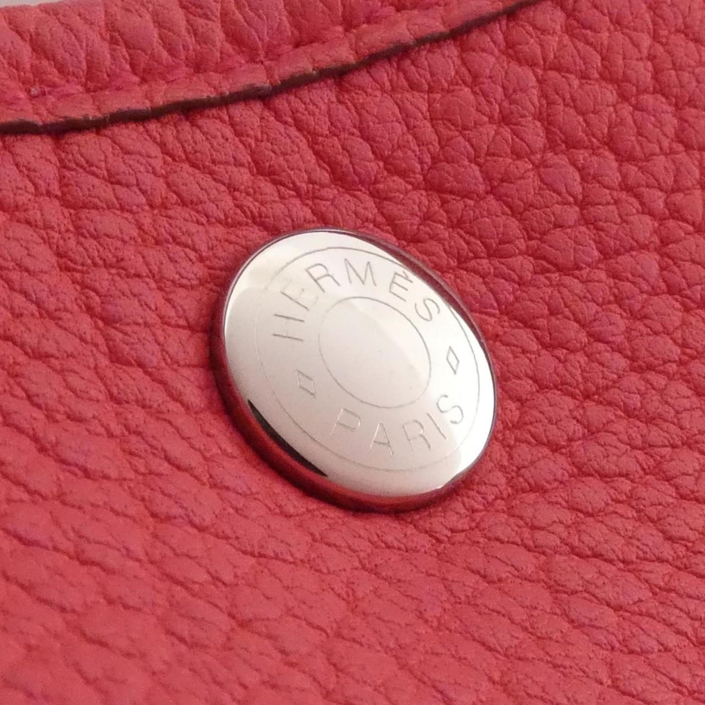 Hermes Bougainvillier Negonda Leather Handbag ( )