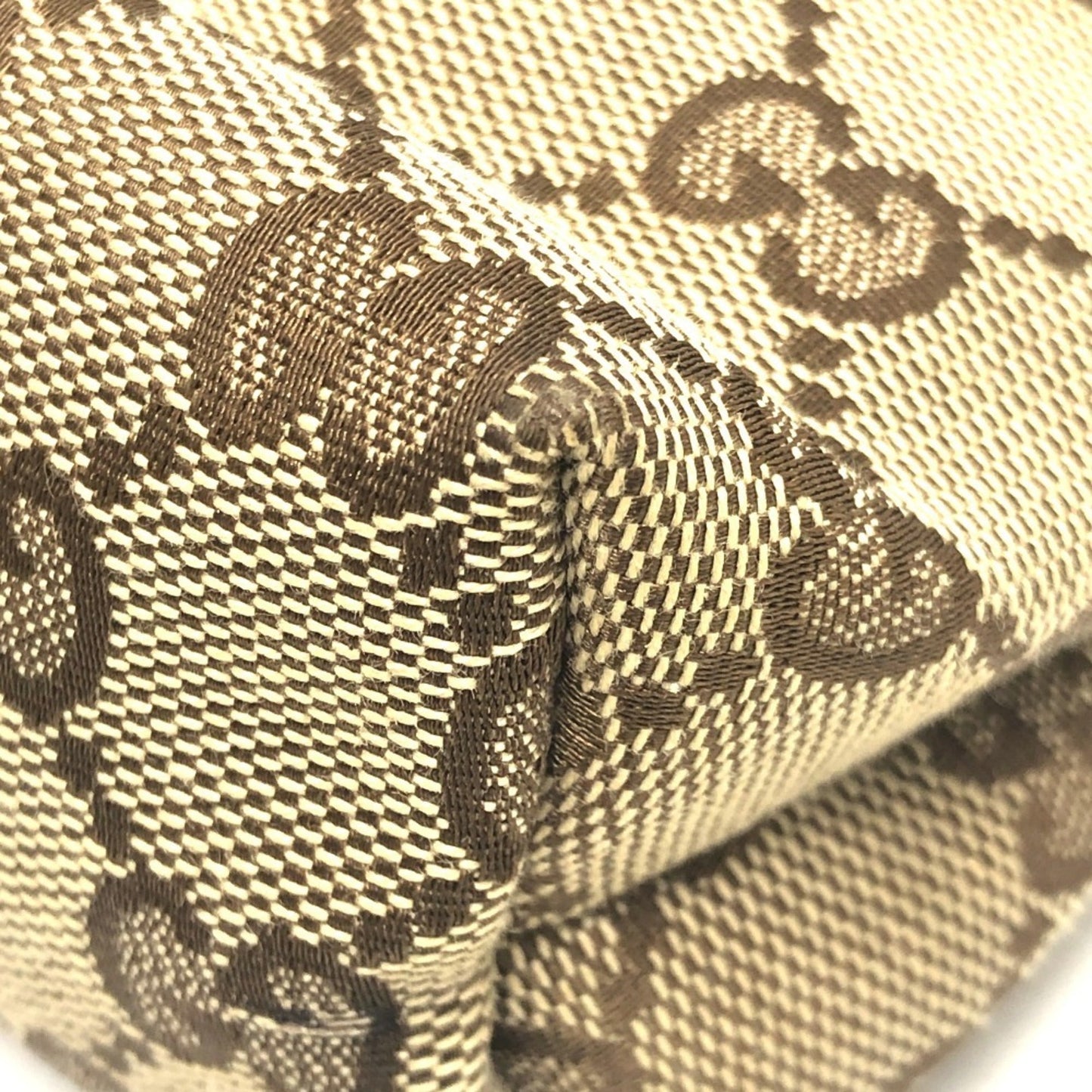 Gucci Beige Brown Gg Canvas Fanny Pack ( )