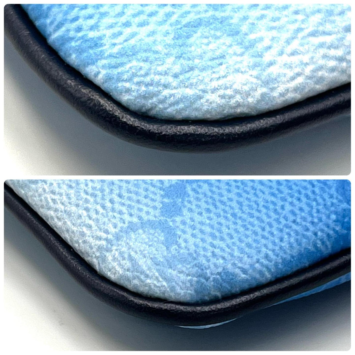 Gucci Blue Pvc Coin Purse/Coin Case ( )