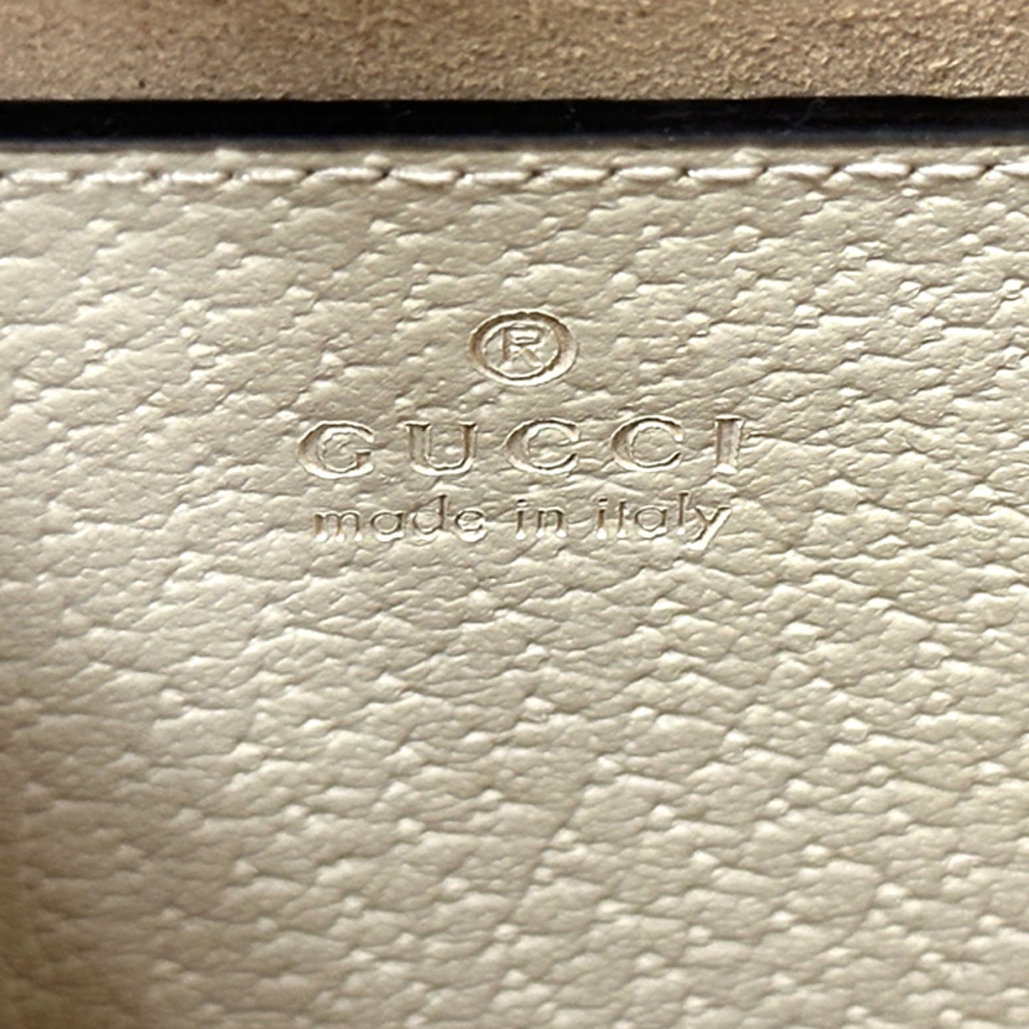 Gucci Bamboo White Leather Handbag Shoulder Bag ( )