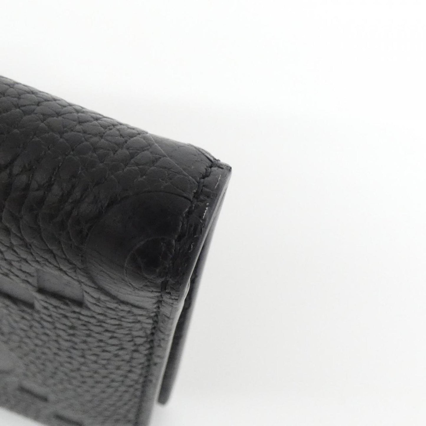 Gucci Black Gg Leather Wallet (Bi-Fold) ( )