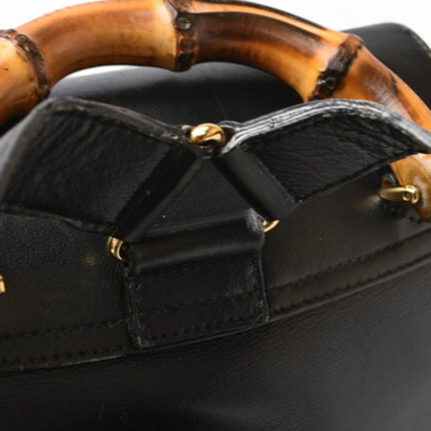 Gucci Black Leather Backpack ( )
