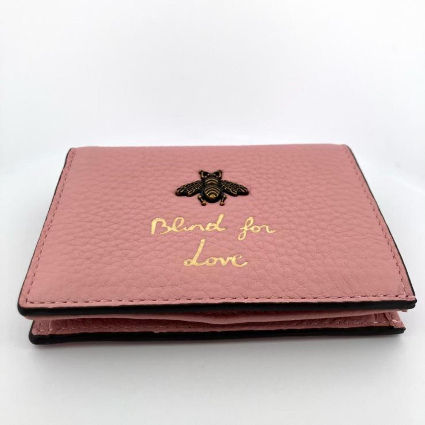 Gucci Pink Leather Wallet (Bi-Fold) ( )