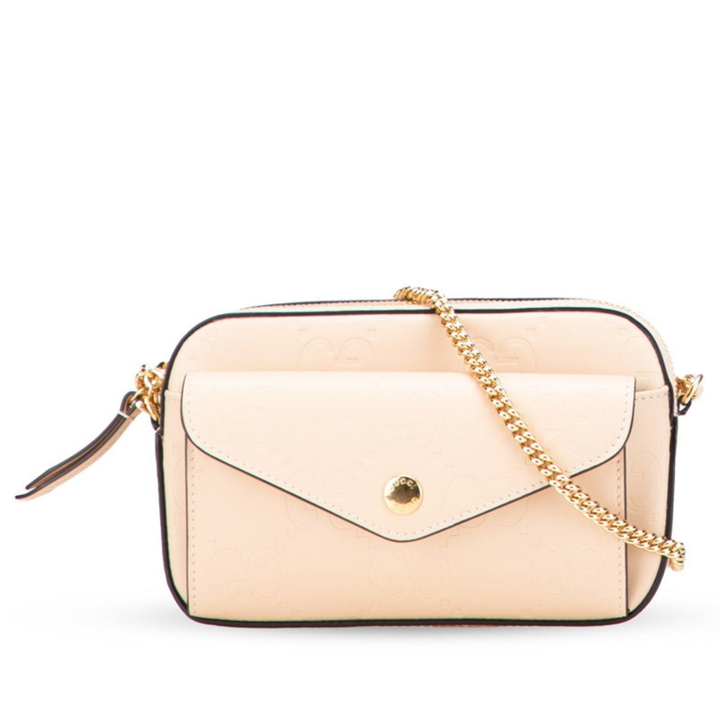 Gucci Beige Leather Shoulder Bag ( )