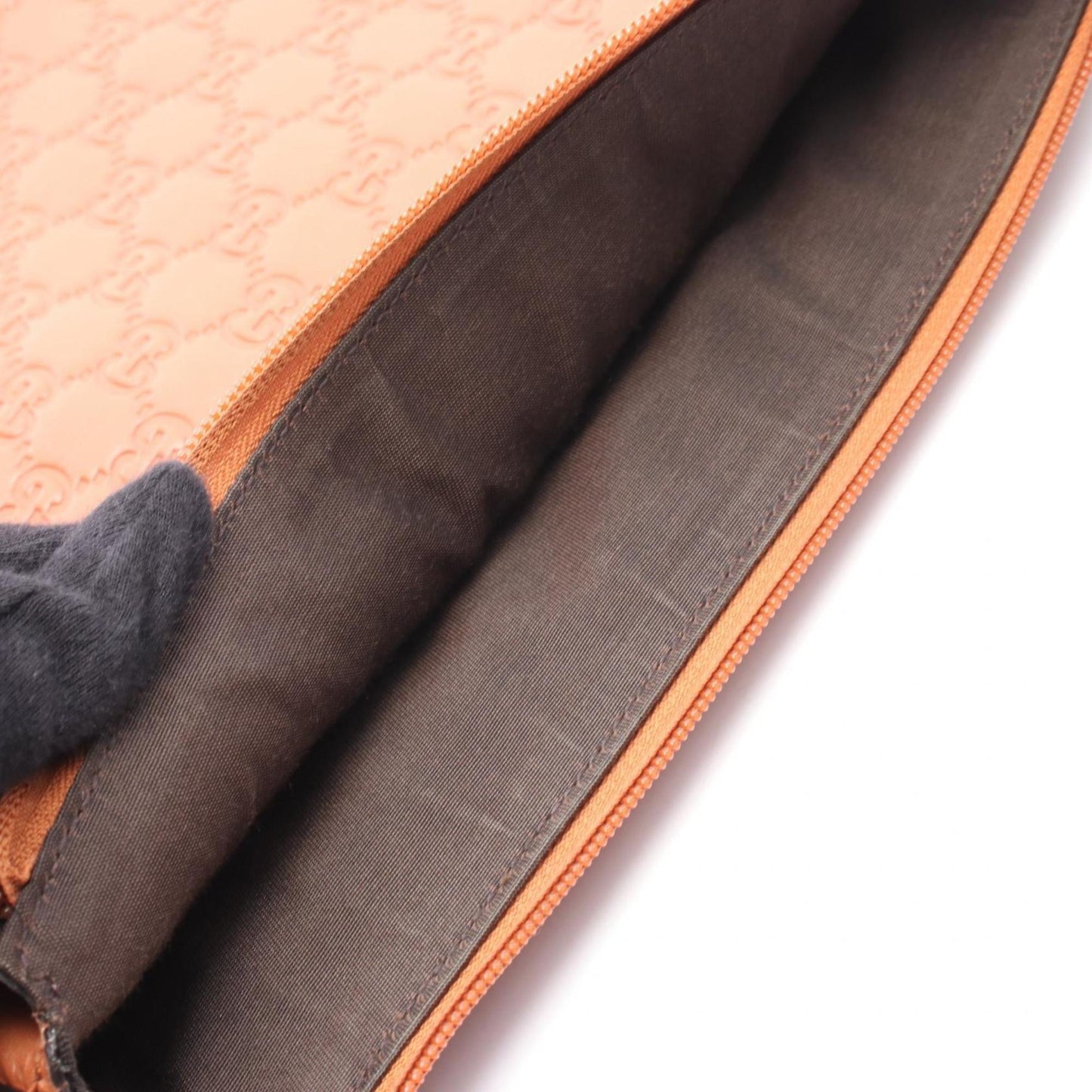 Gucci Brown Leather Shoulder Bag ( )