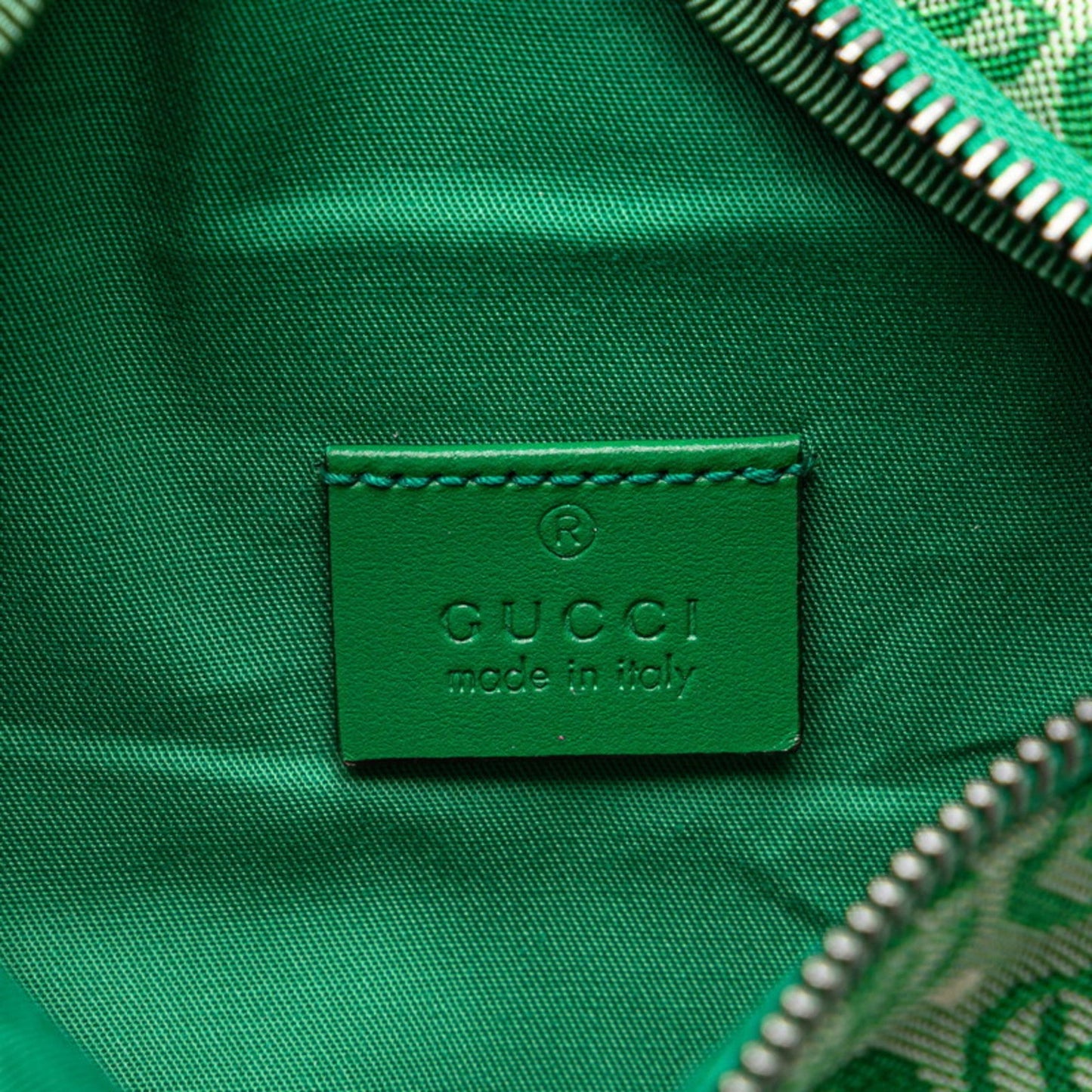 Gucci Green Canvas Fanny Pack ( )