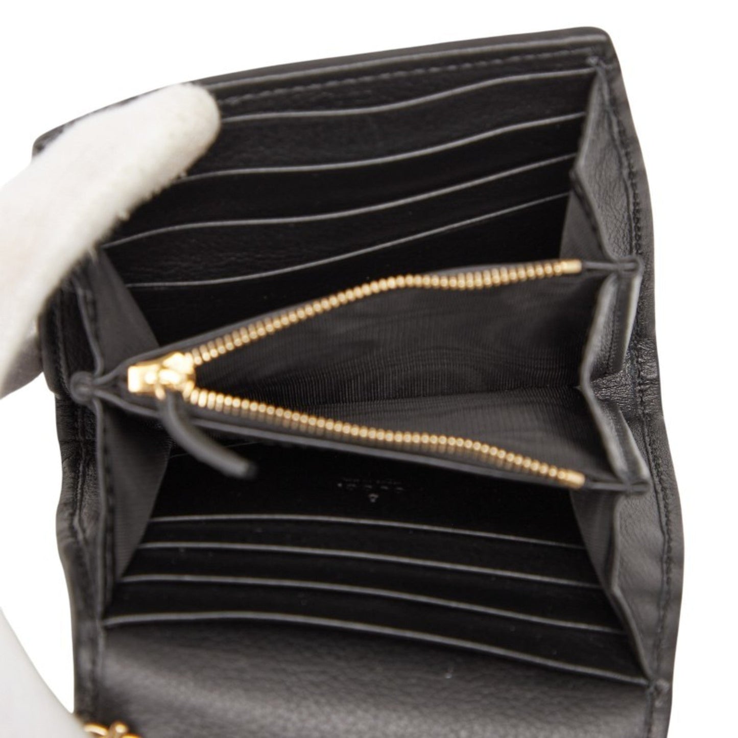 Gucci Black Leather Shoulder Bag ( )
