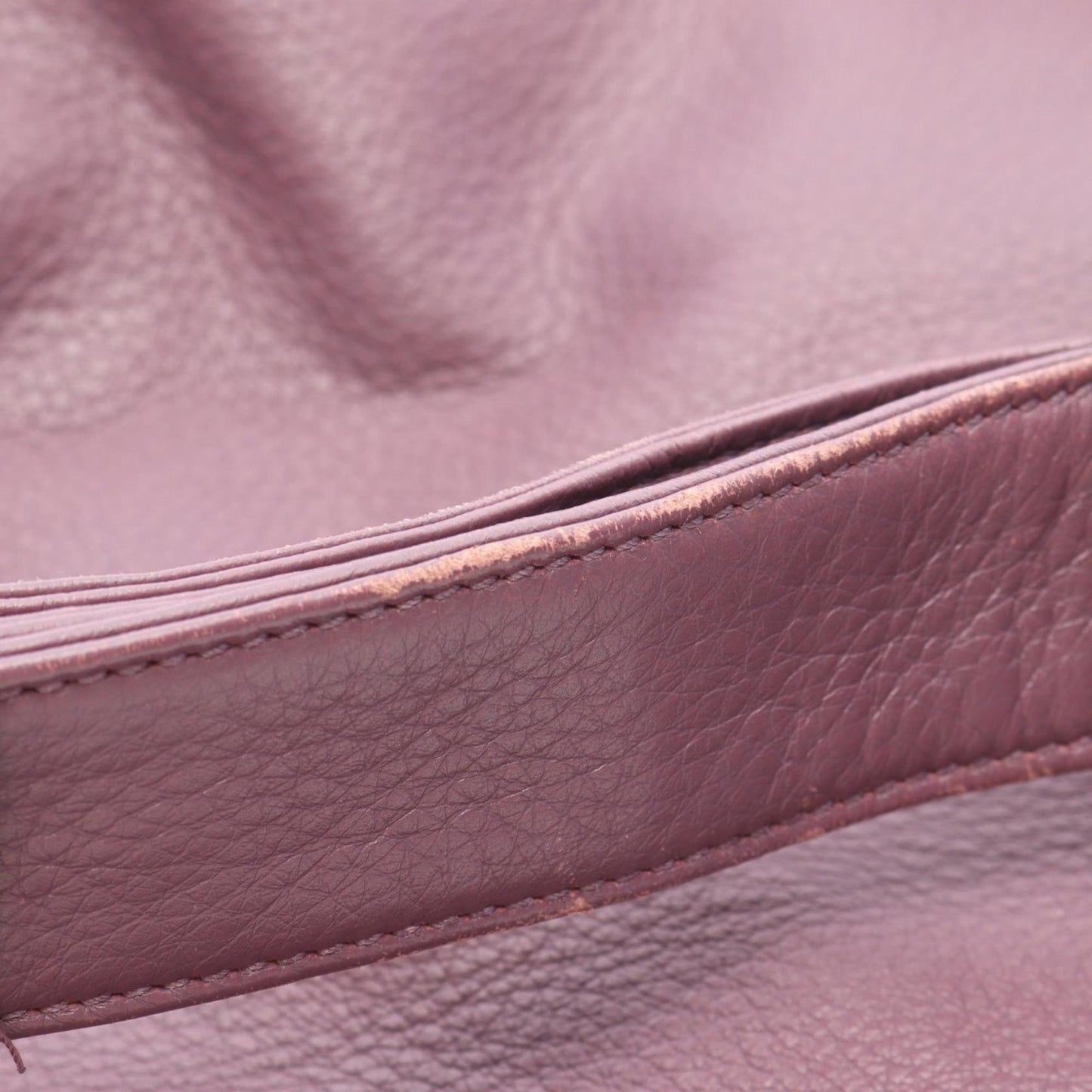 Gucci Purple Leather Shoulder Bag ( )