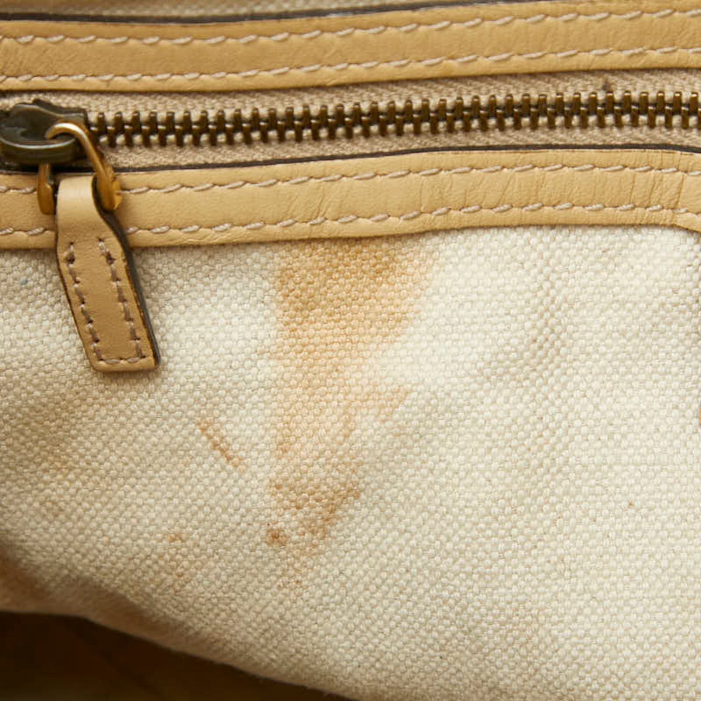 Gucci Beige Gg Leather Leather Handbag ( )