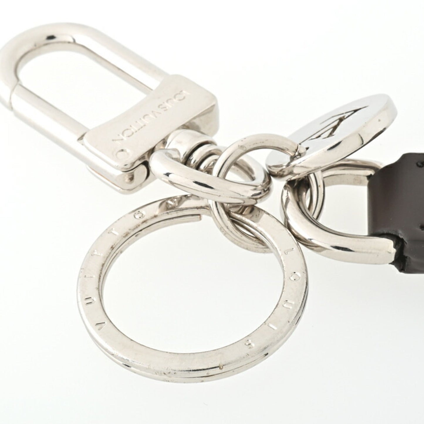 LOUIS VUITTON Keychain Dragonne M77165 Monogram