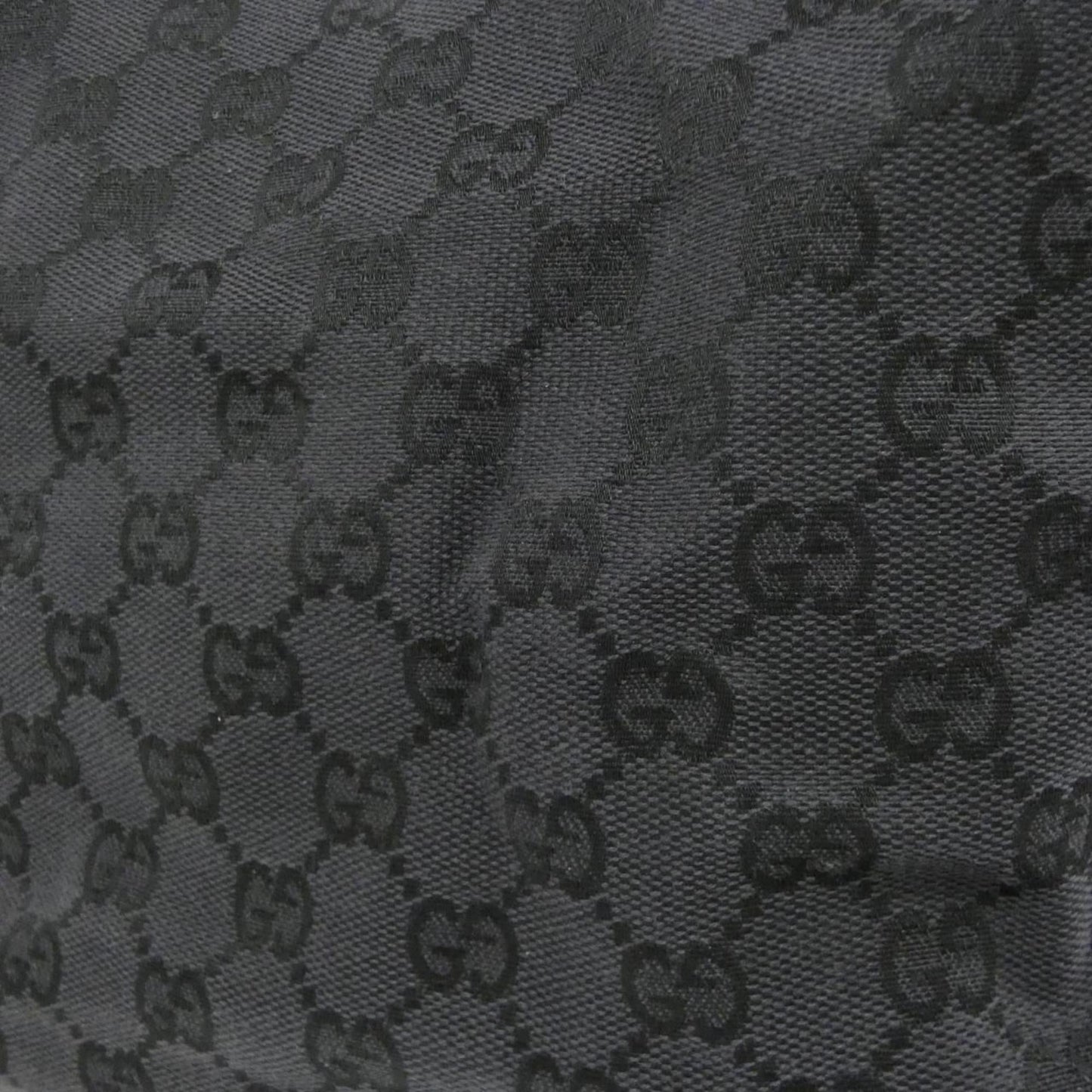 Gucci Black Gg Canvas Shoulder Bag ( )