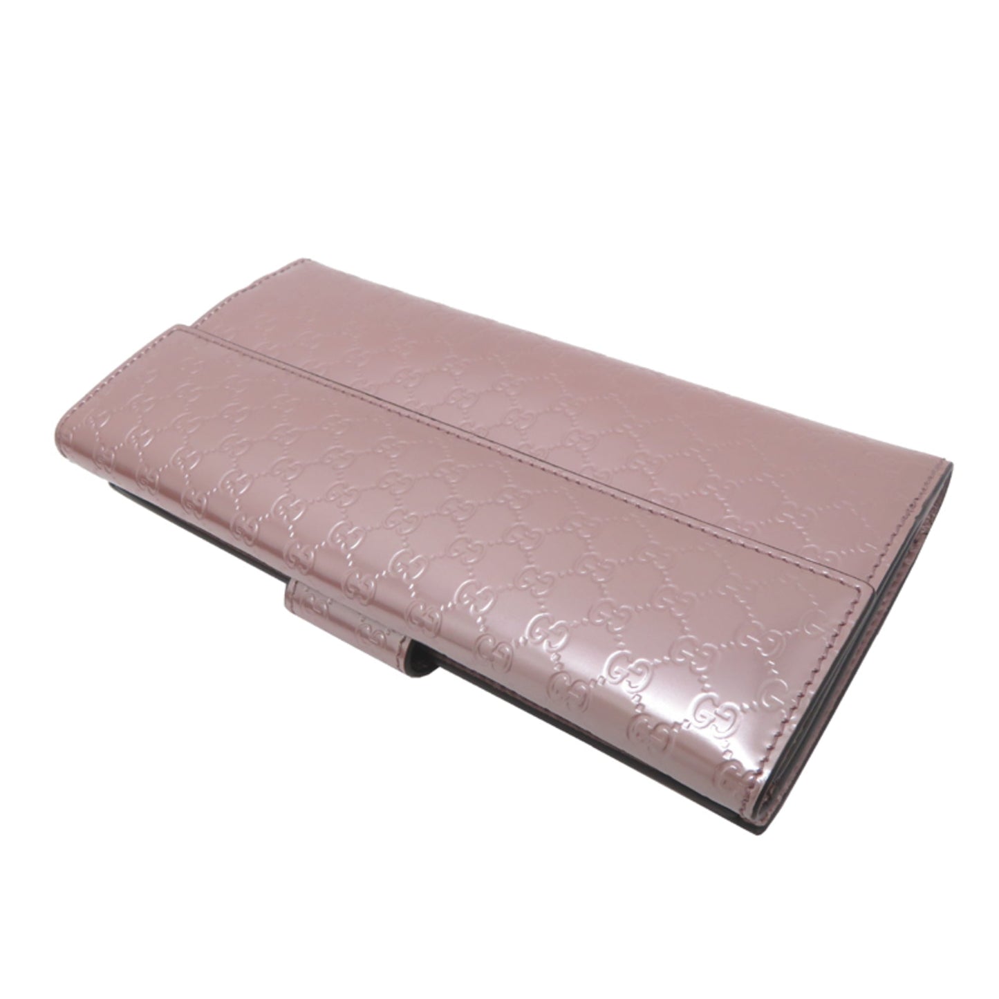 Gucci Microguccissima Pink Leather Long Wallet (Bi-Fold) ( )