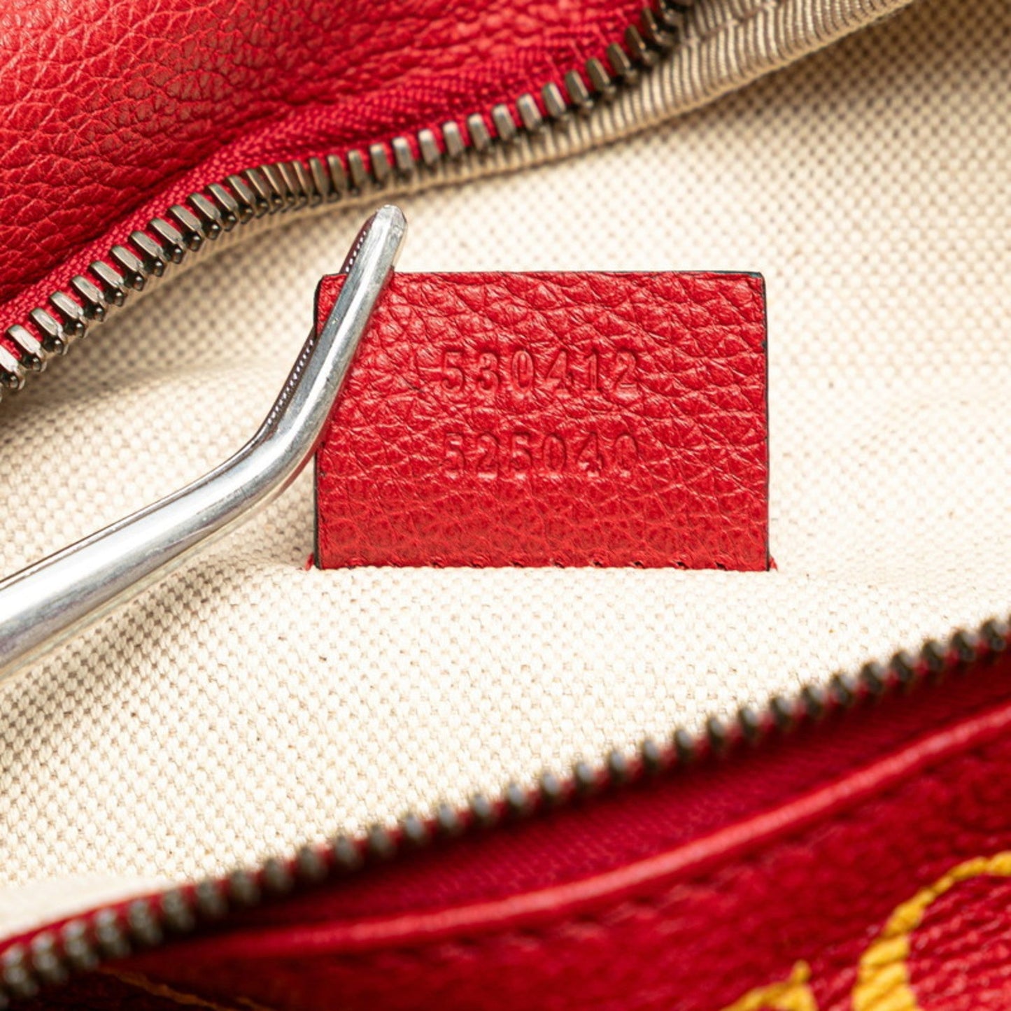 Gucci Sherry Line Red Color Leather Fanny Pack ( )
