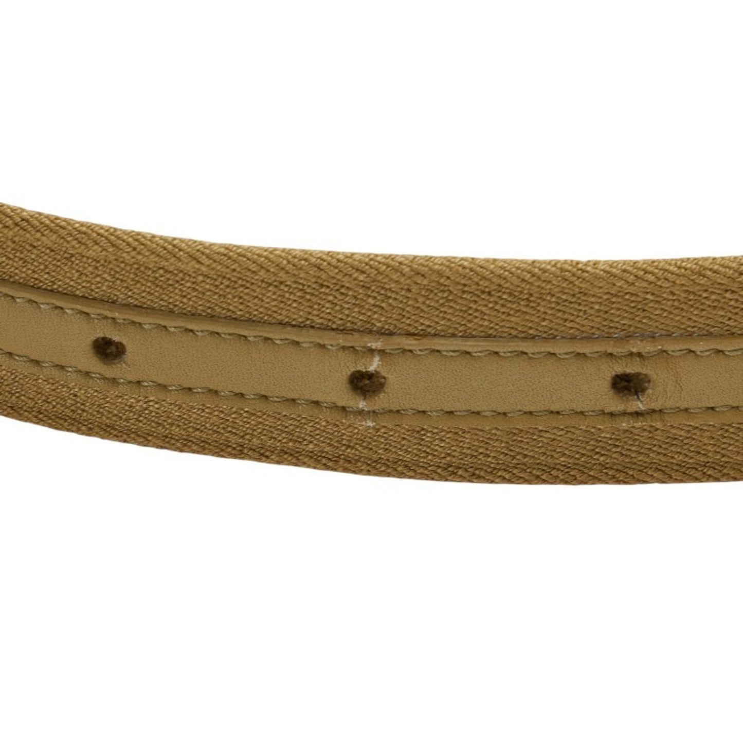 Gucci Green White Standard Belt ( )