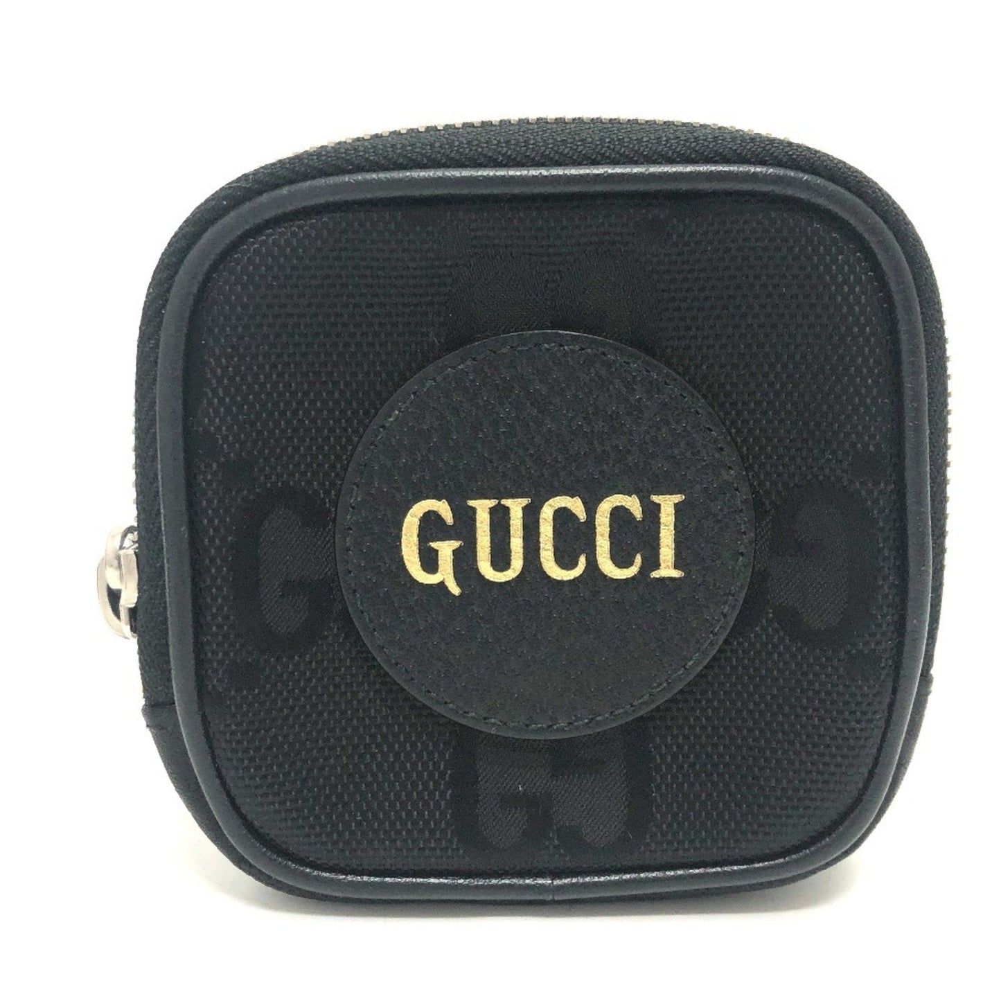 Gucci Black Gg Canvas Coin Purse/Coin Case ( )